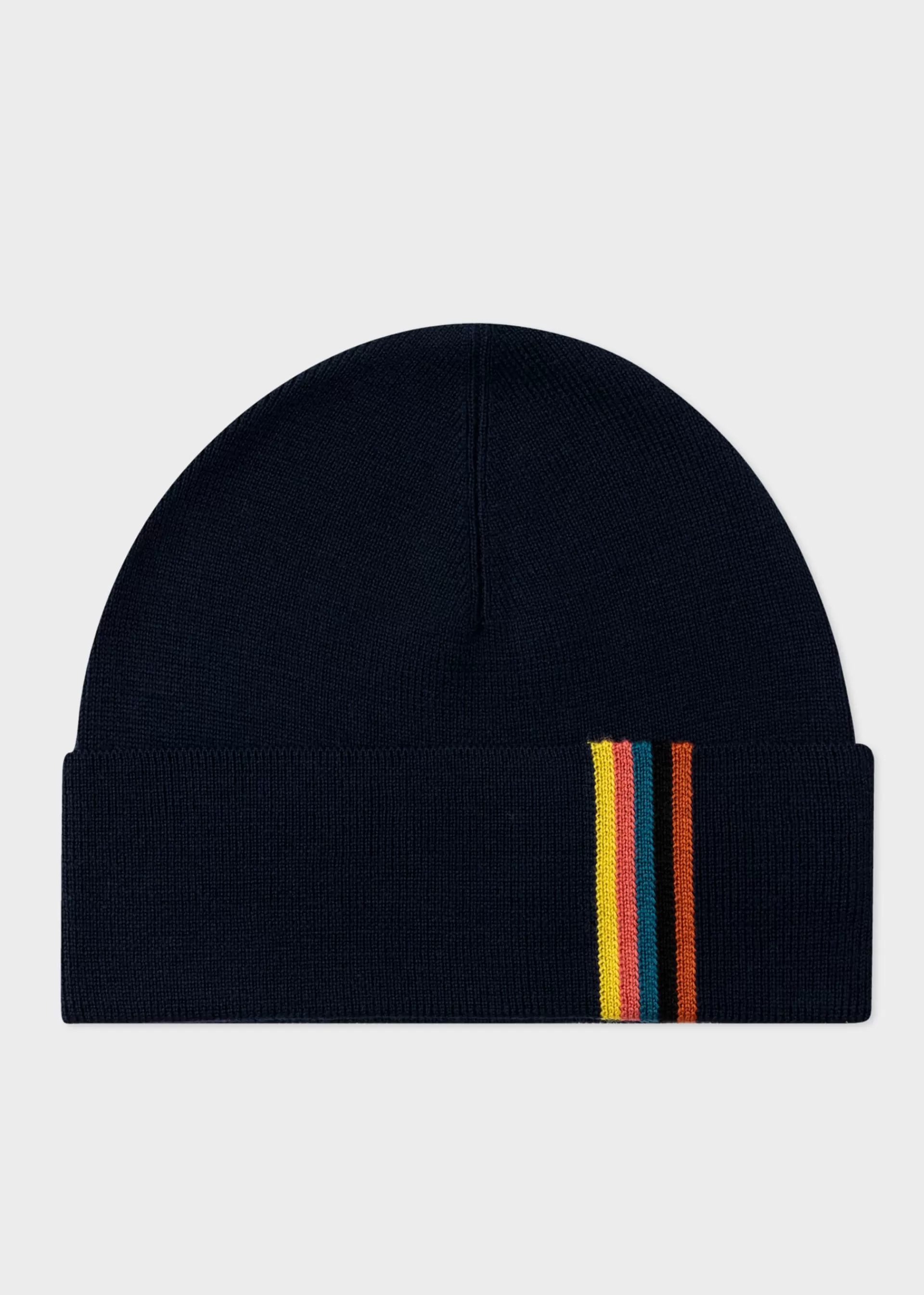 Merino Wool 'Artist Stripe' Beanie Hat>Paul Smith Outlet