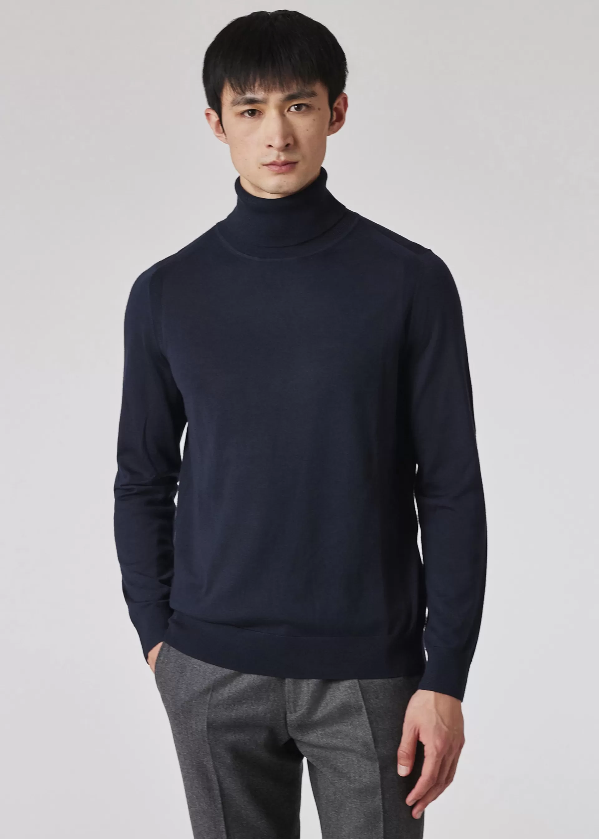 Merino Wool Roll Neck Sweater>Paul Smith Hot