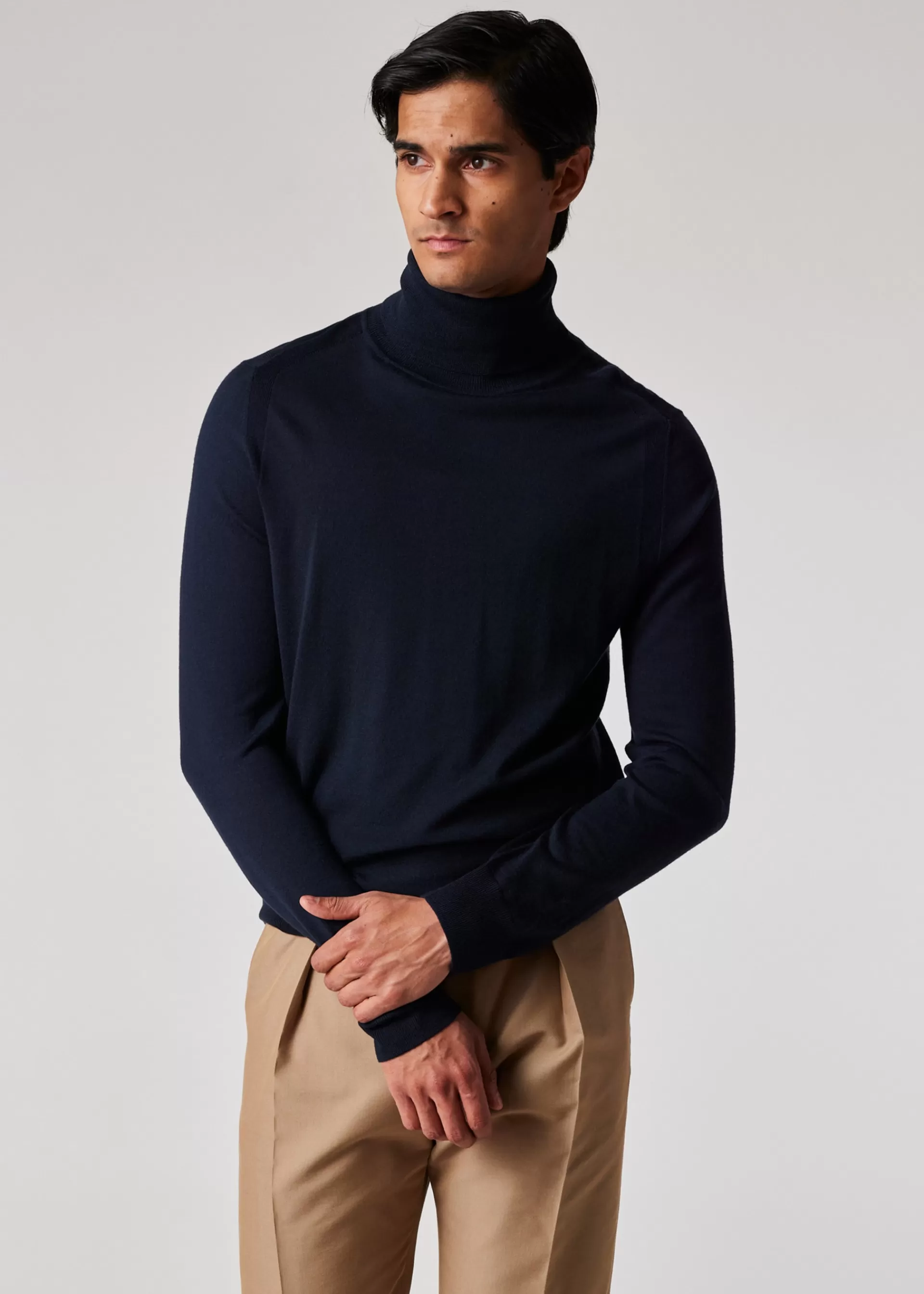 Merino Wool Roll Neck Sweater>Paul Smith Fashion