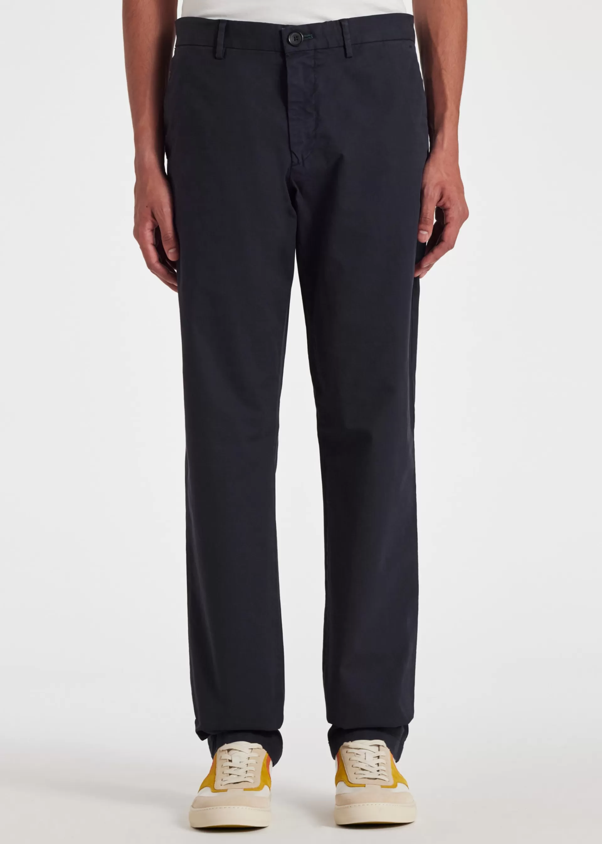 Mid-Fit 'Broad Stripe Zebra' Chinos>Paul Smith Flash Sale