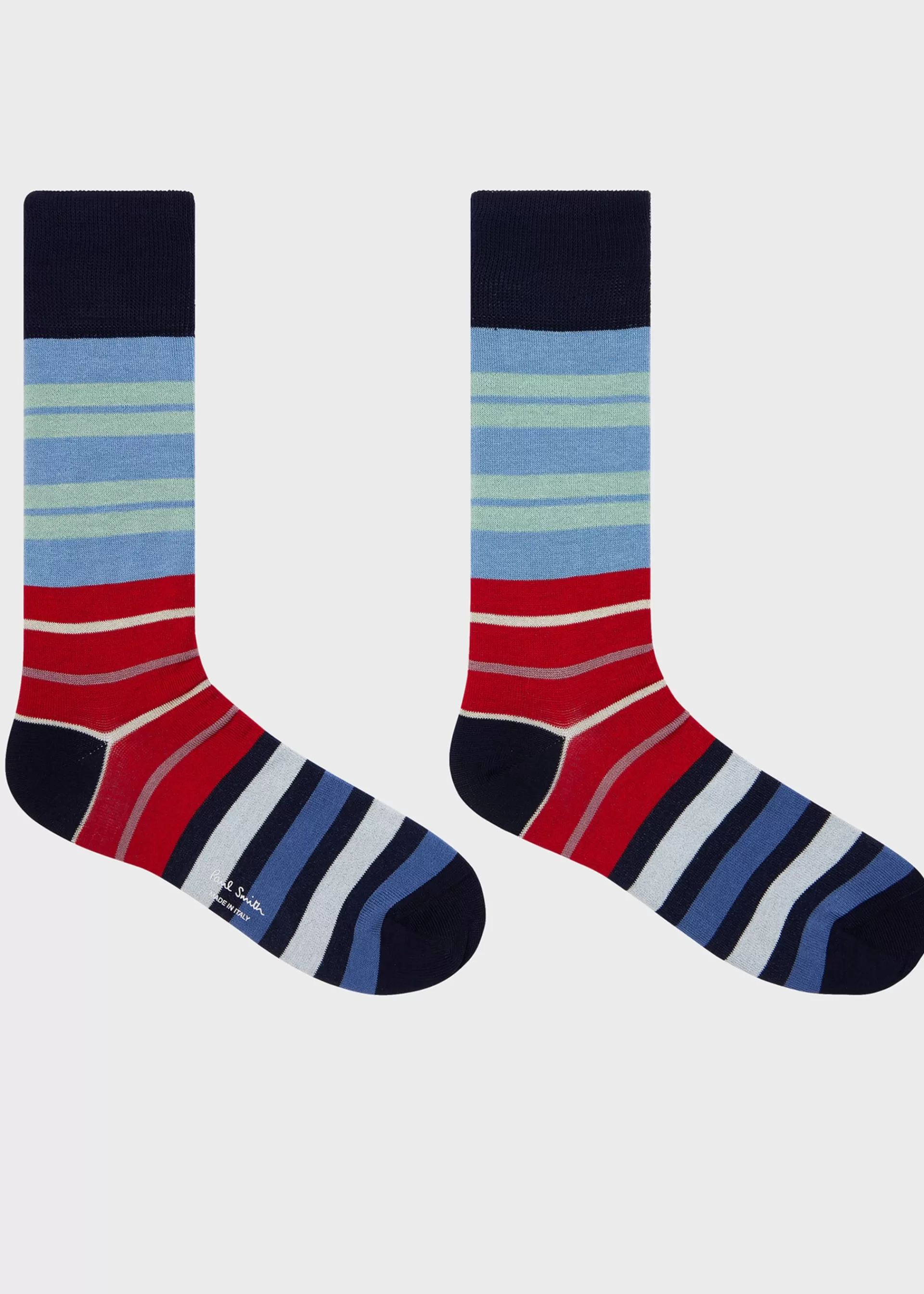 Mixed Block Stripe Socks>Paul Smith Hot