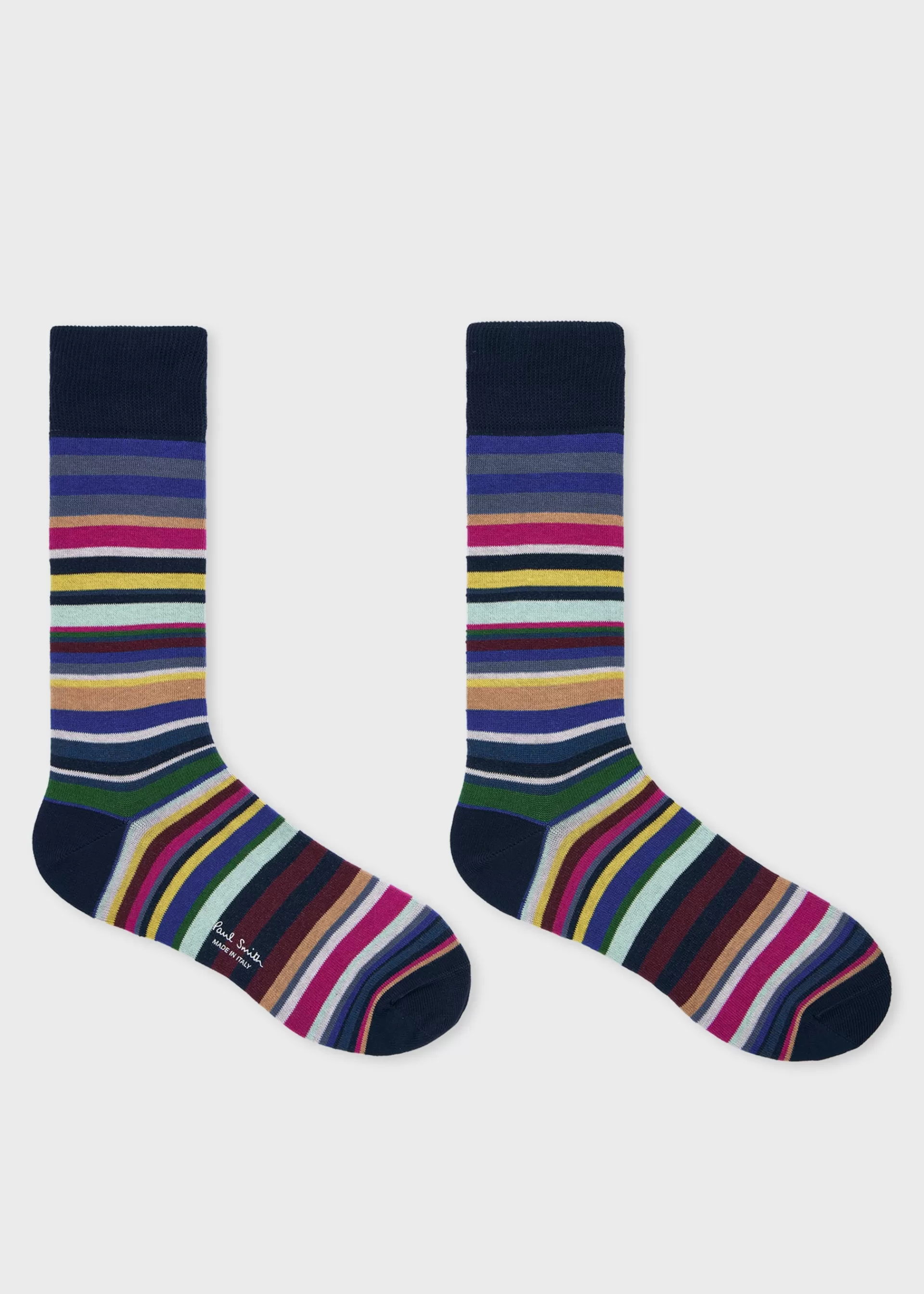 Mixed Multicolour Stripe Socks>Paul Smith Best