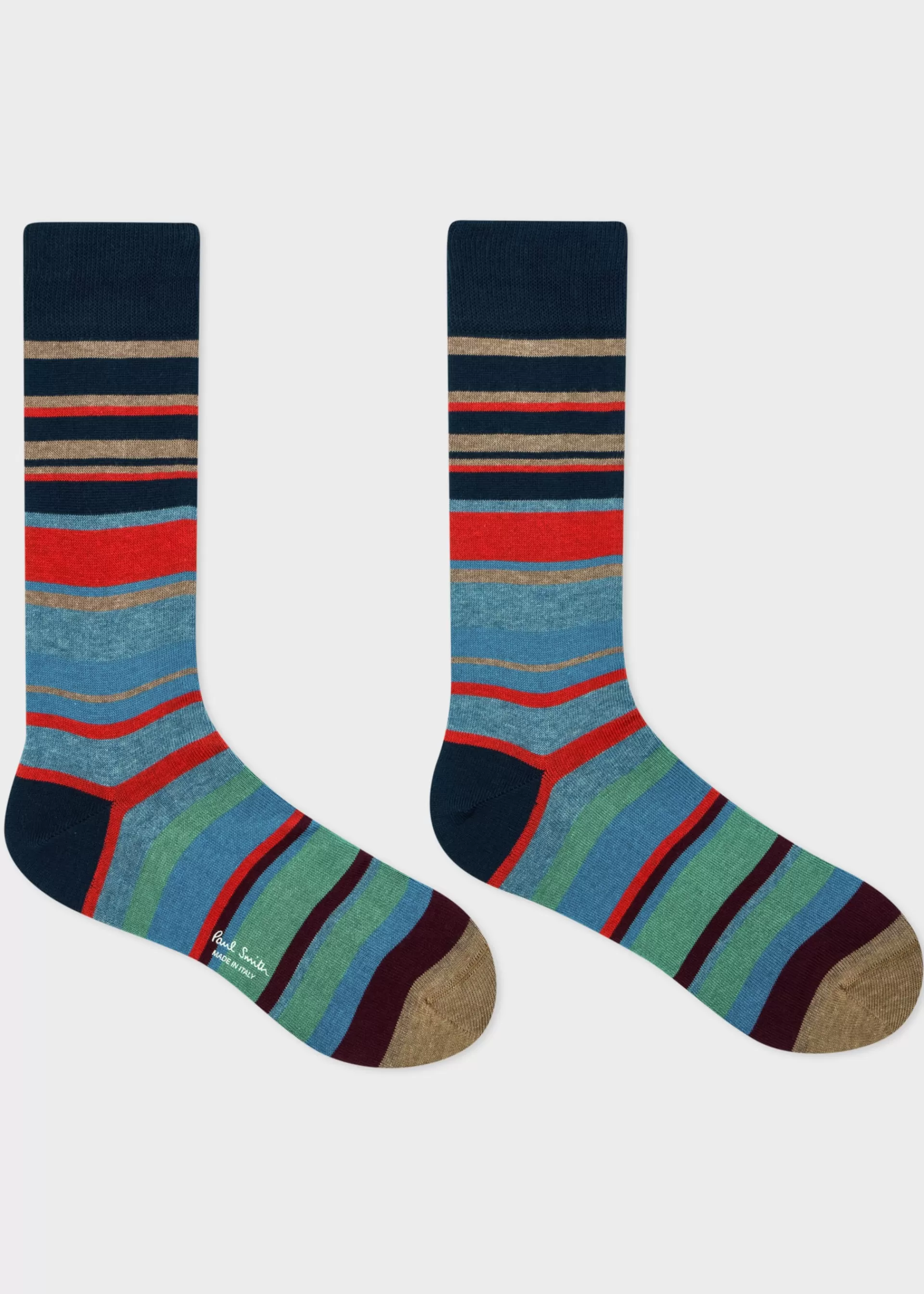 Mixed Stripe Socks>Paul Smith Best