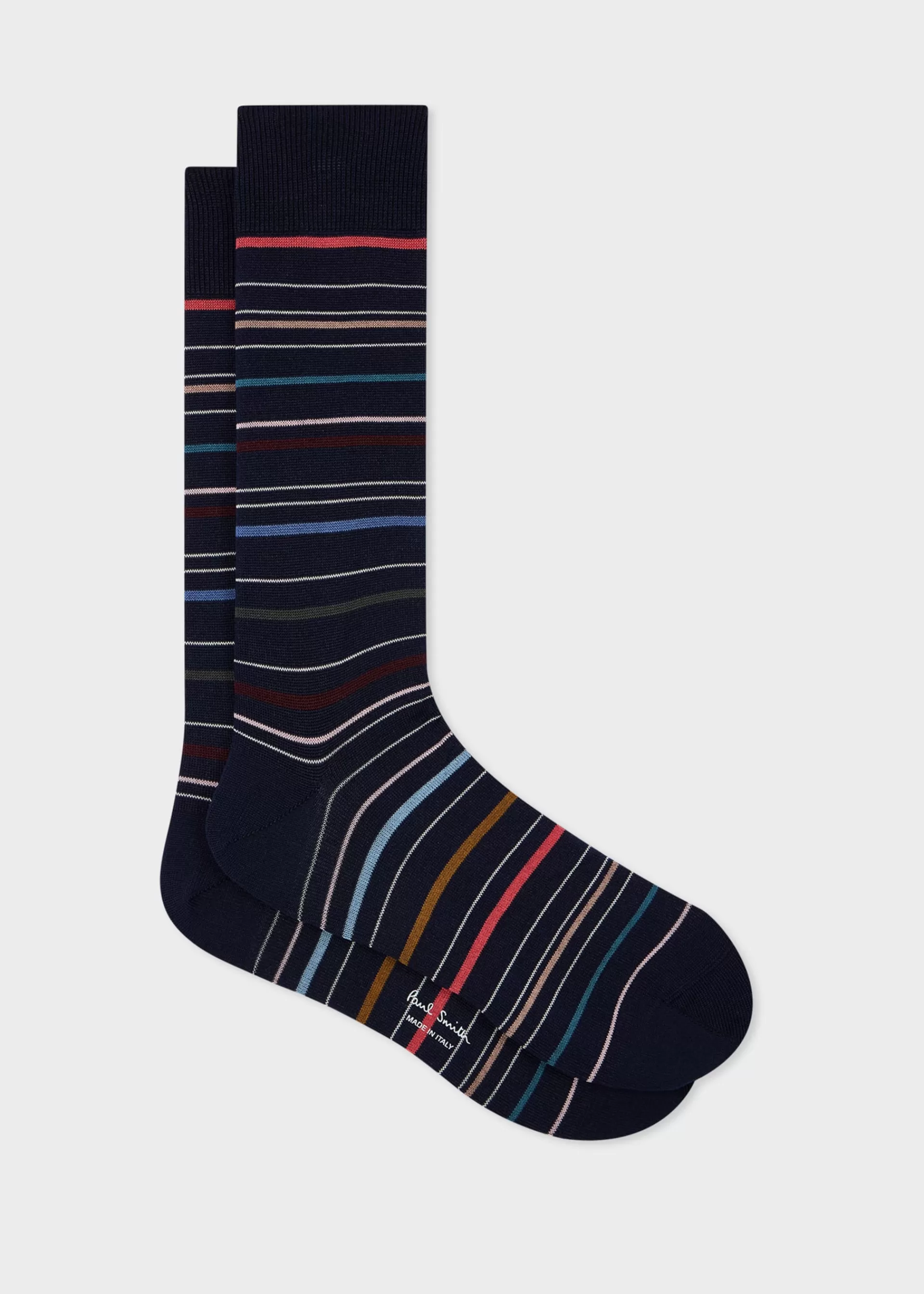 'Pencil Stripe' Socks>Paul Smith Best