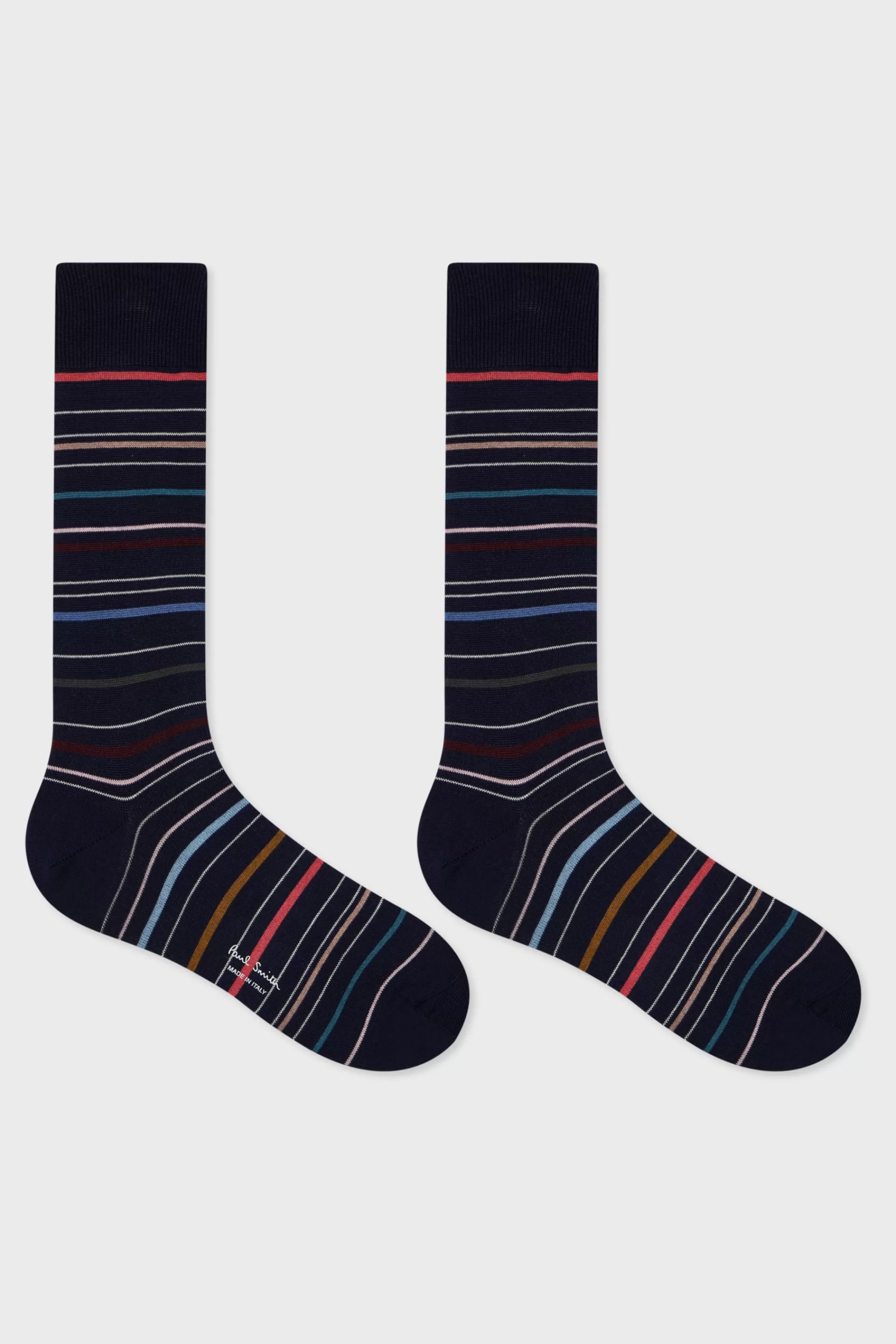 'Pencil Stripe' Socks>Paul Smith Best