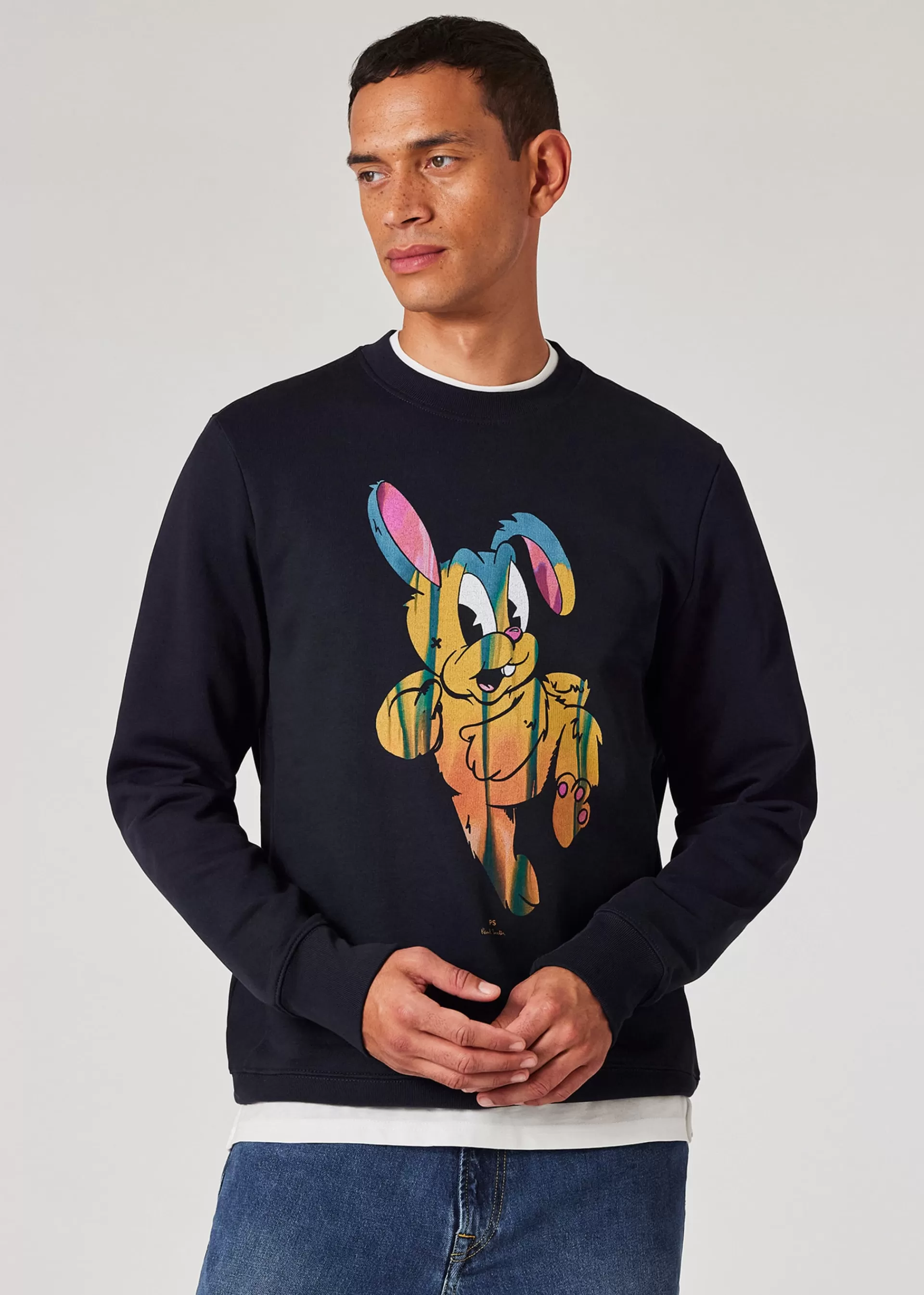 'Rabbit' Print Sweatshirt>Paul Smith Flash Sale