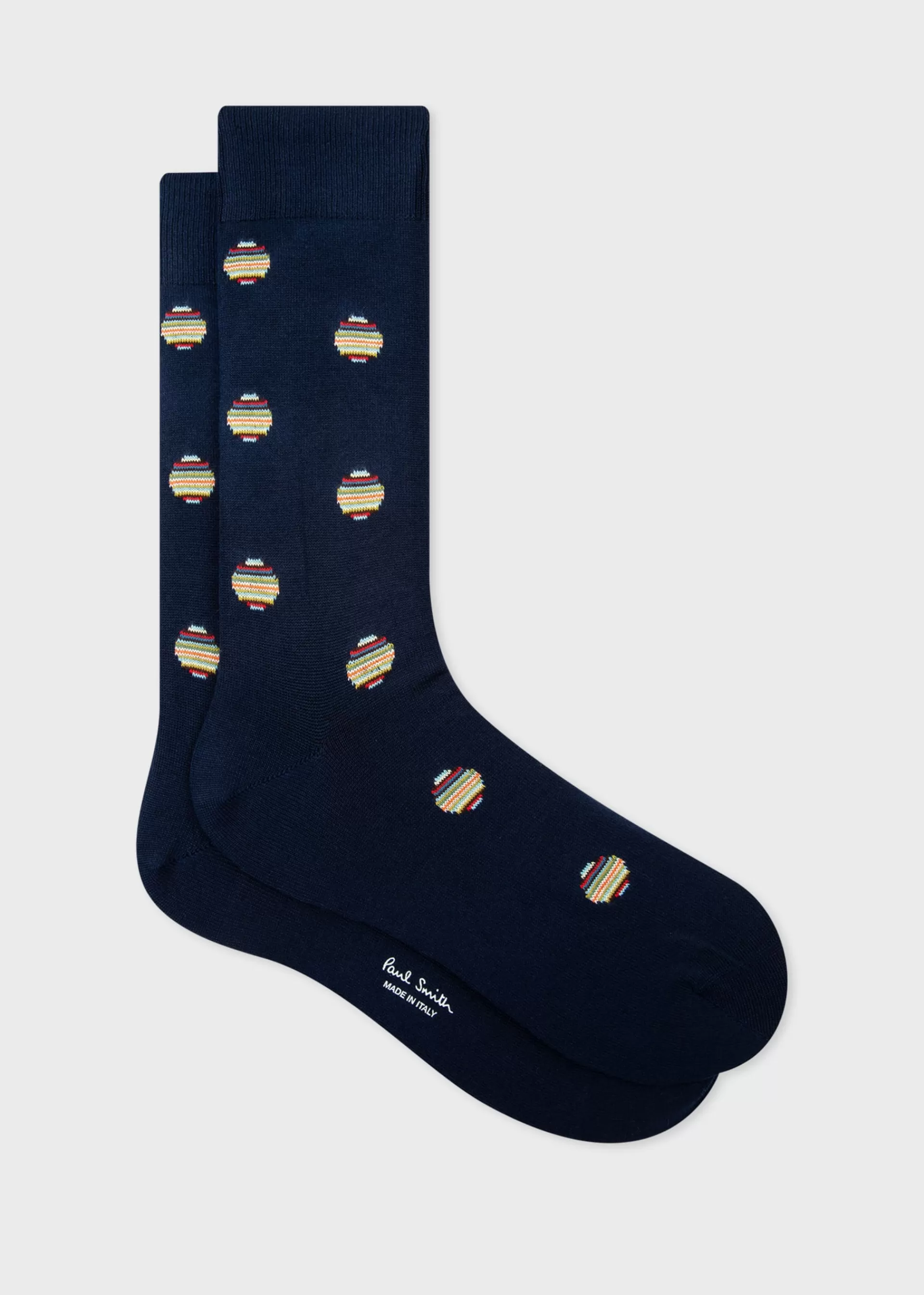 'Signature Stripe Polka Dot' Socks>Paul Smith Hot