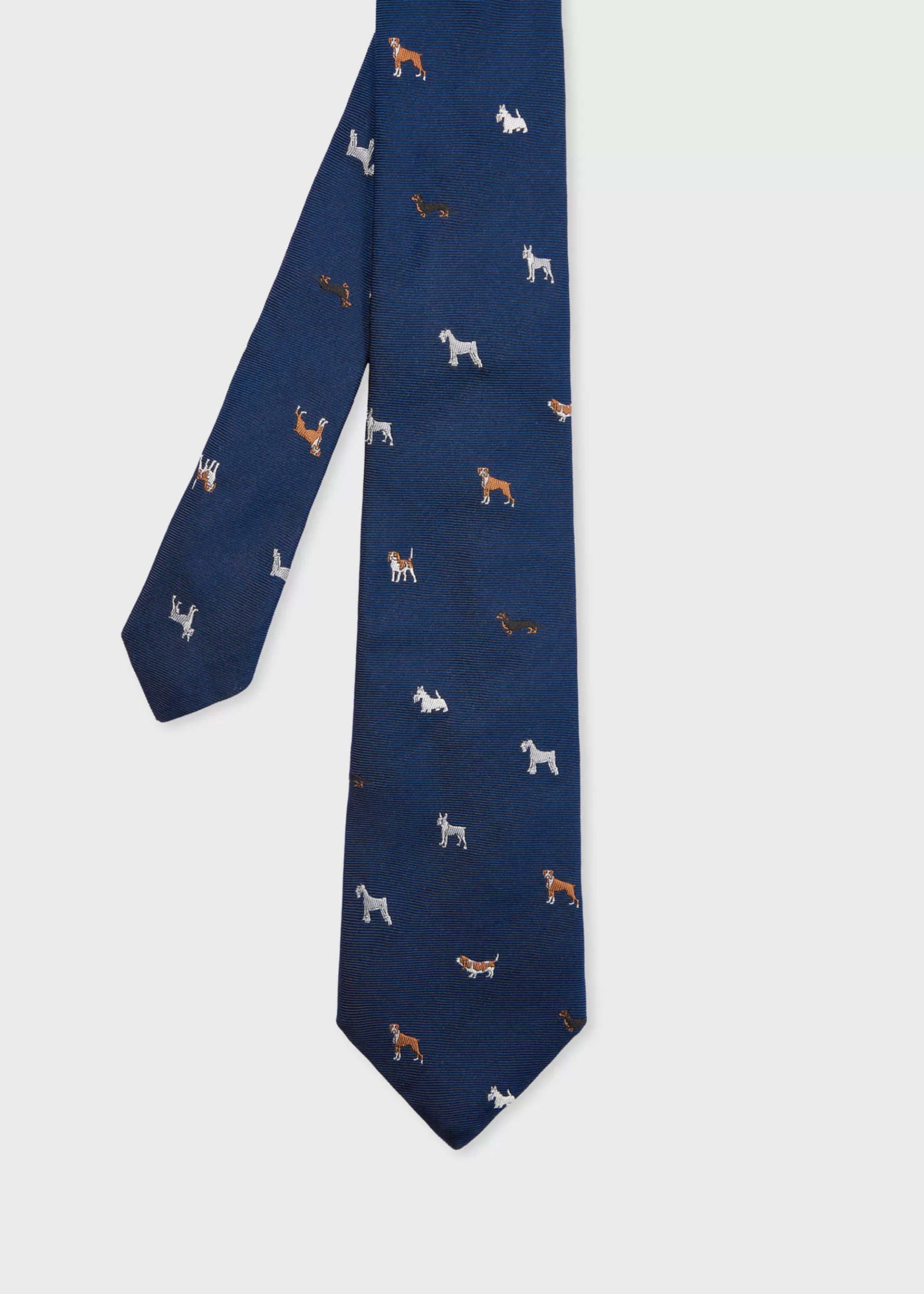 Silk 'Dogs' Tie>Paul Smith Cheap