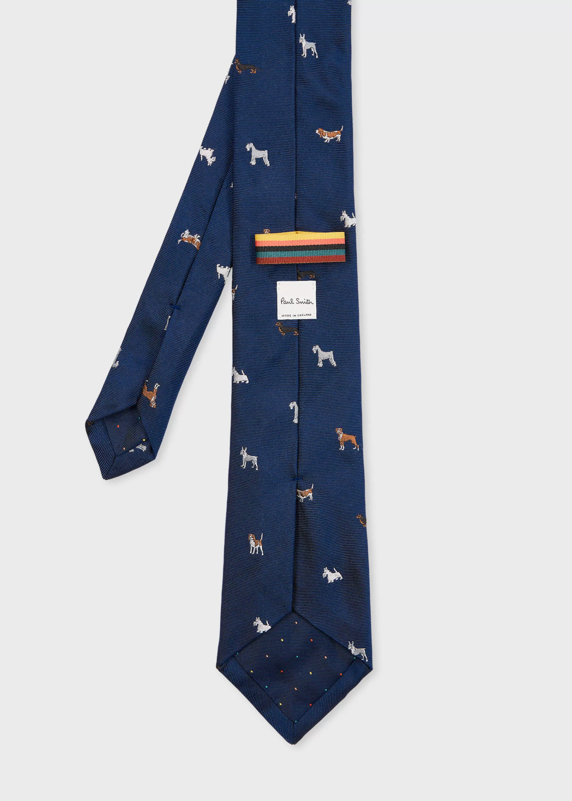 Silk 'Dogs' Tie>Paul Smith Cheap