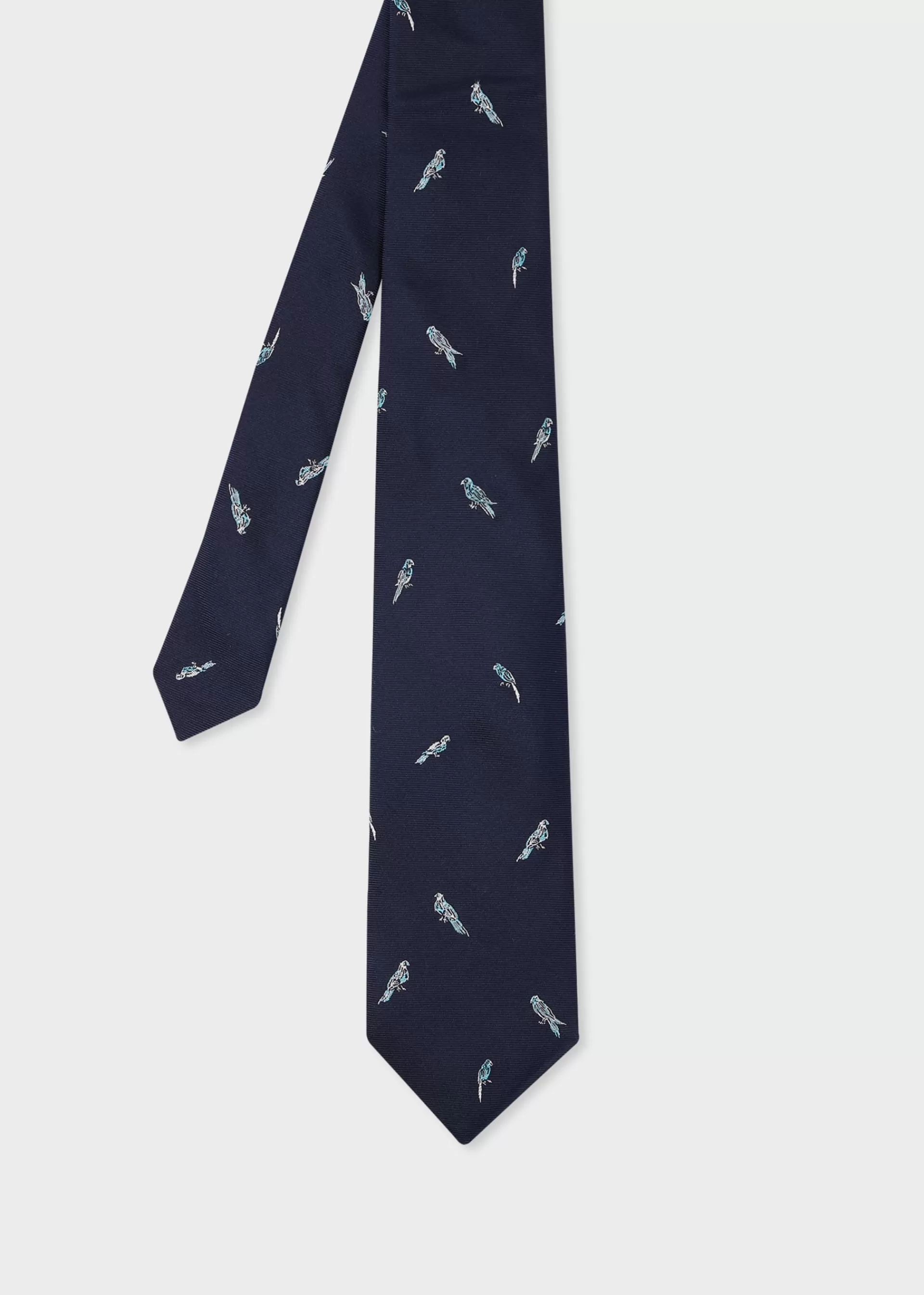 Silk 'Parrots' Tie>Paul Smith New