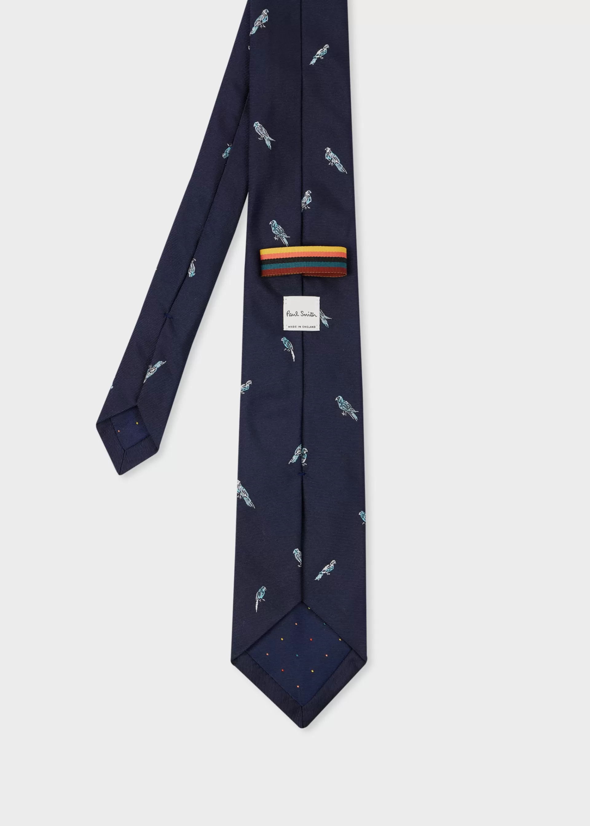 Silk 'Parrots' Tie>Paul Smith New