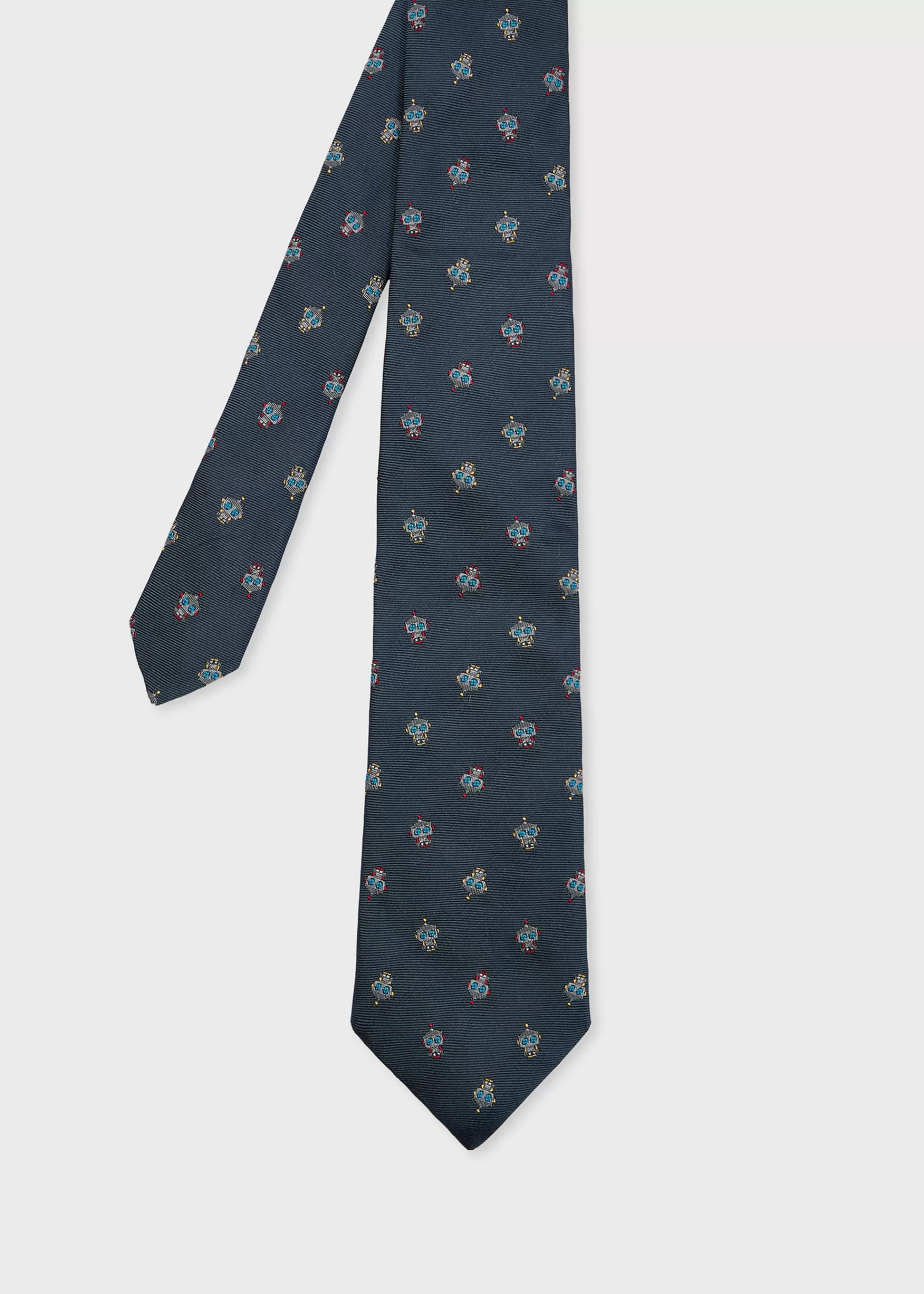 Silk 'Robot' Tie>Paul Smith Flash Sale