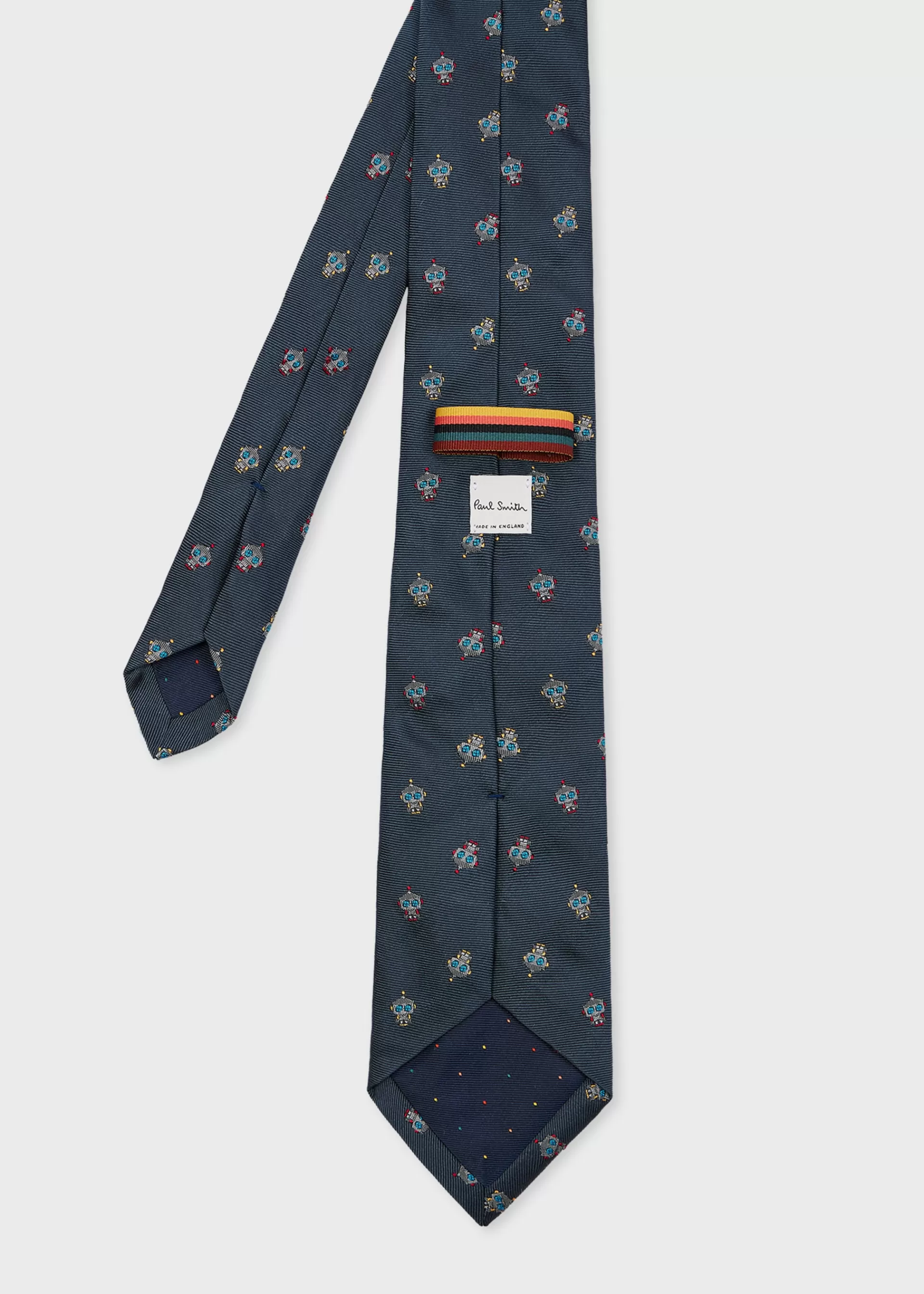 Silk 'Robot' Tie>Paul Smith Flash Sale