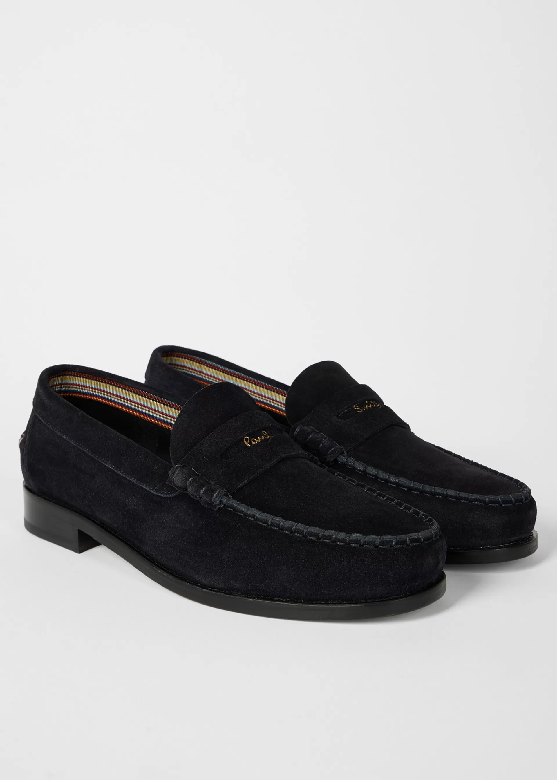 Suede 'Lido' Loafers>Paul Smith Store