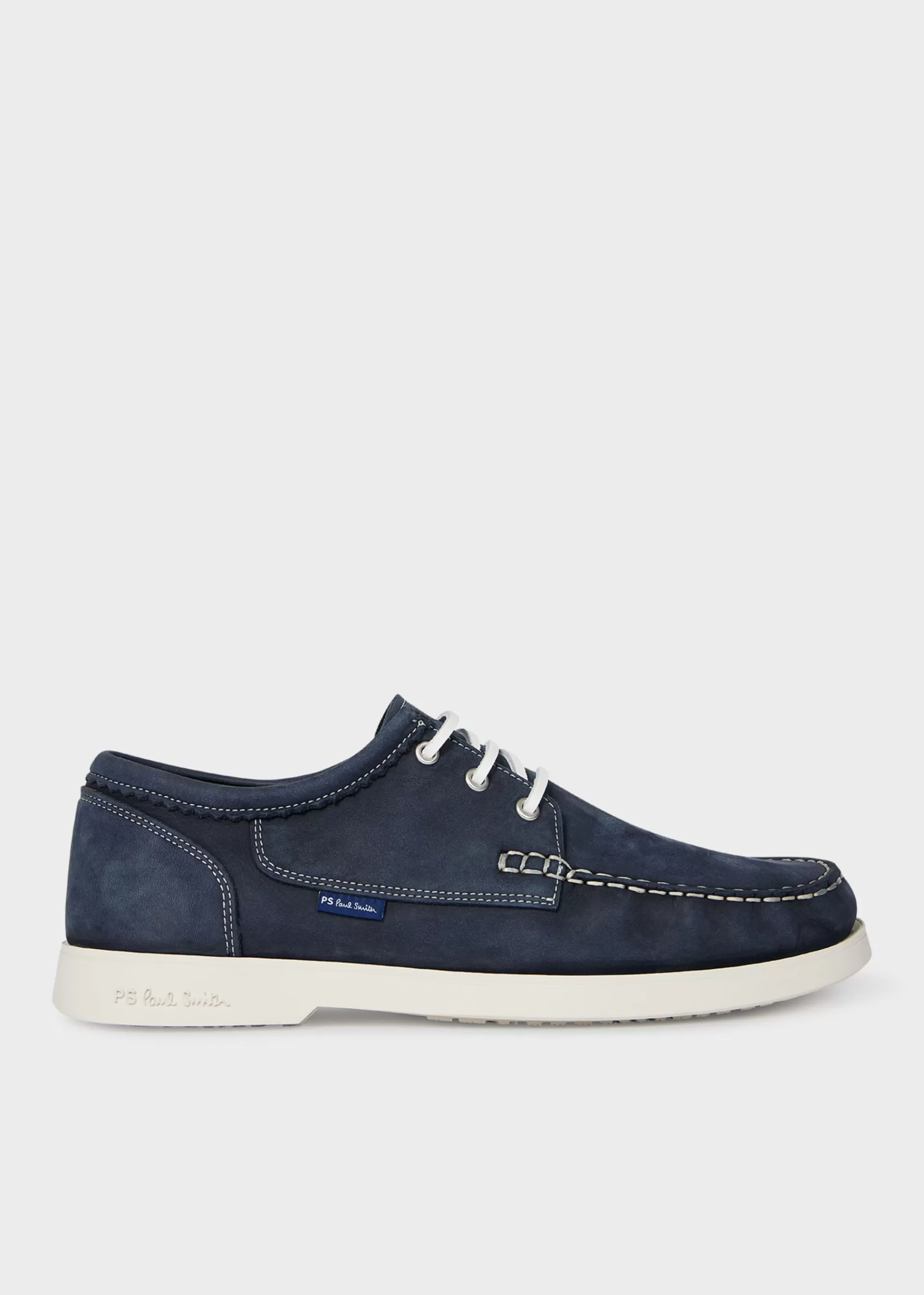 Suede 'Pebble' Boat Shoes>Paul Smith Online