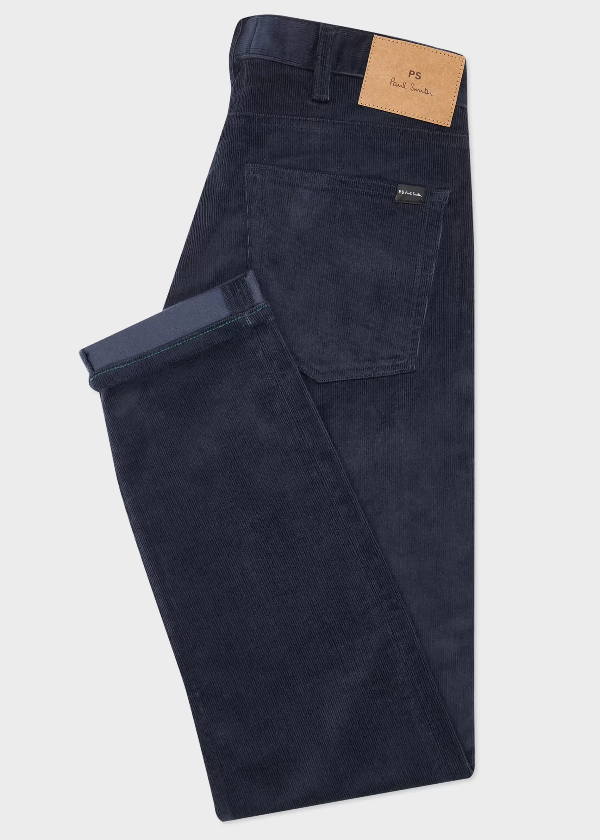 Tapered-Fit Organic Cotton Corduroy Trousers>Paul Smith Clearance