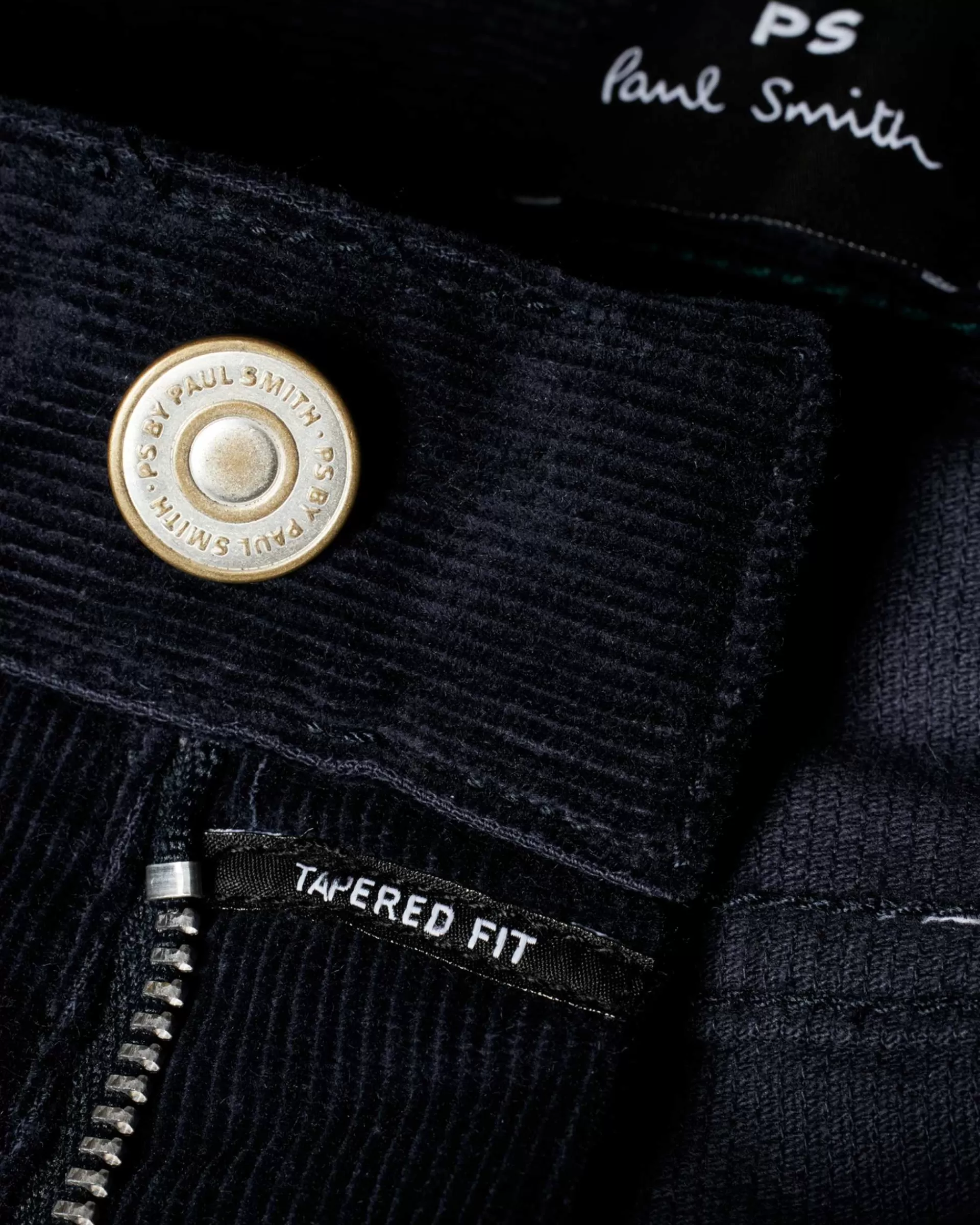 Tapered-Fit Organic Cotton Corduroy Trousers>Paul Smith Clearance