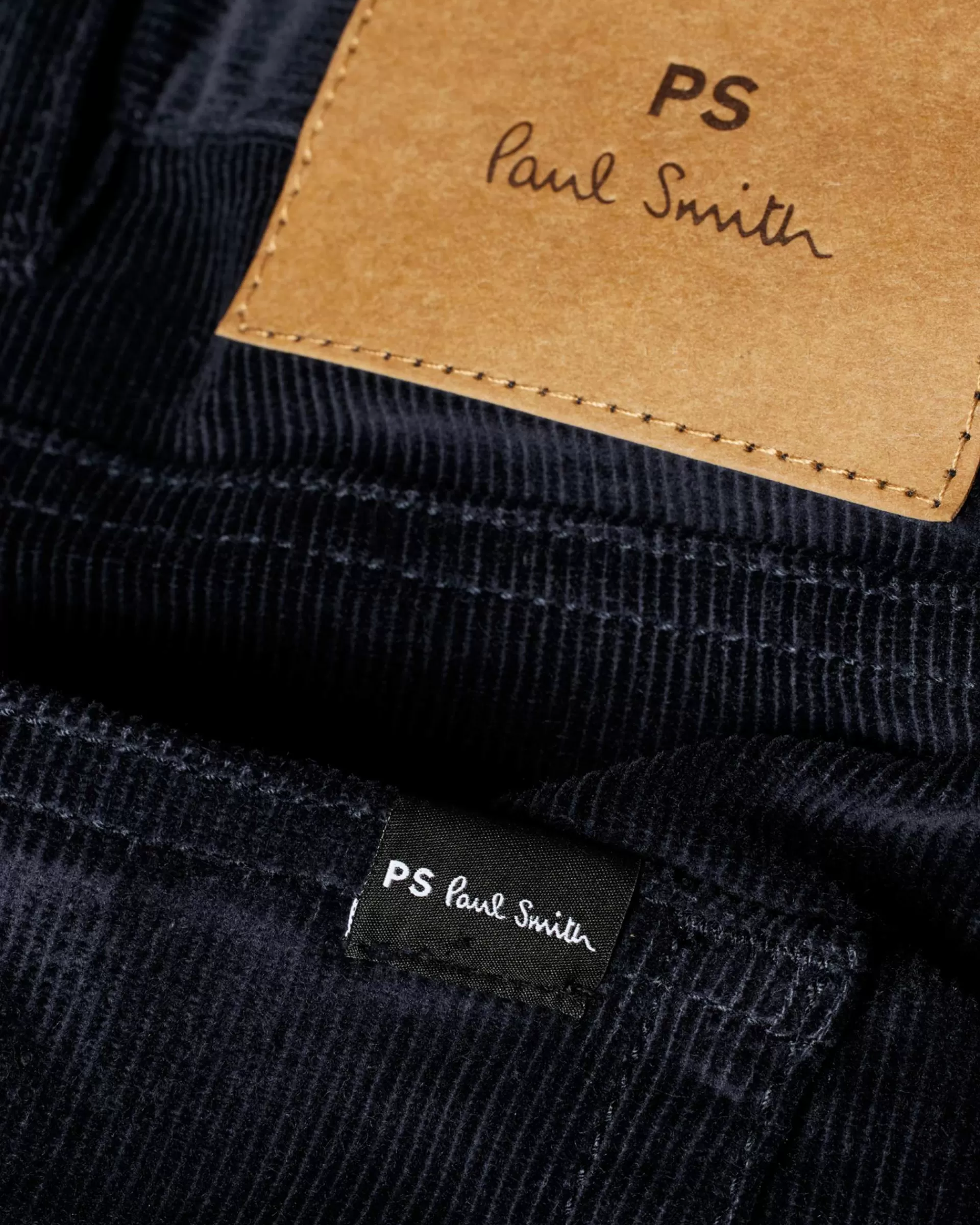 Tapered-Fit Organic Cotton Corduroy Trousers>Paul Smith Clearance