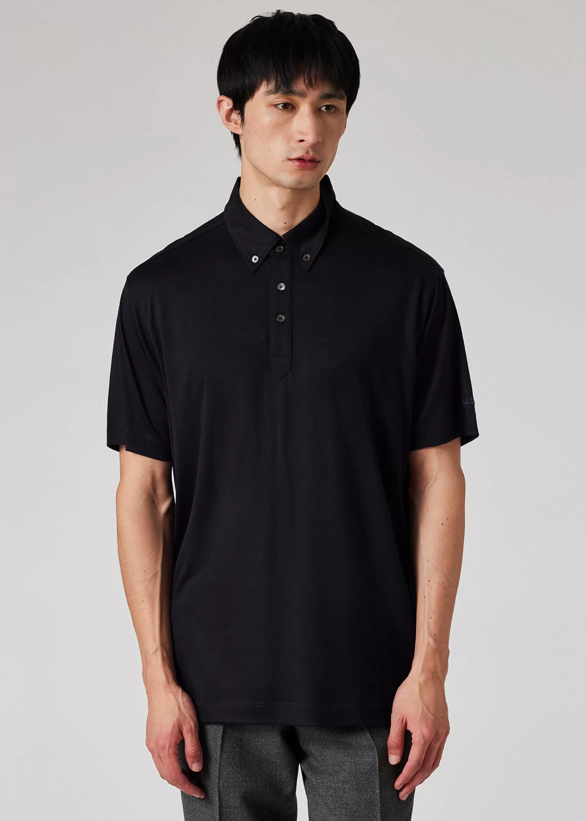 Washable Merino Wool Polo Shirt>Paul Smith Online
