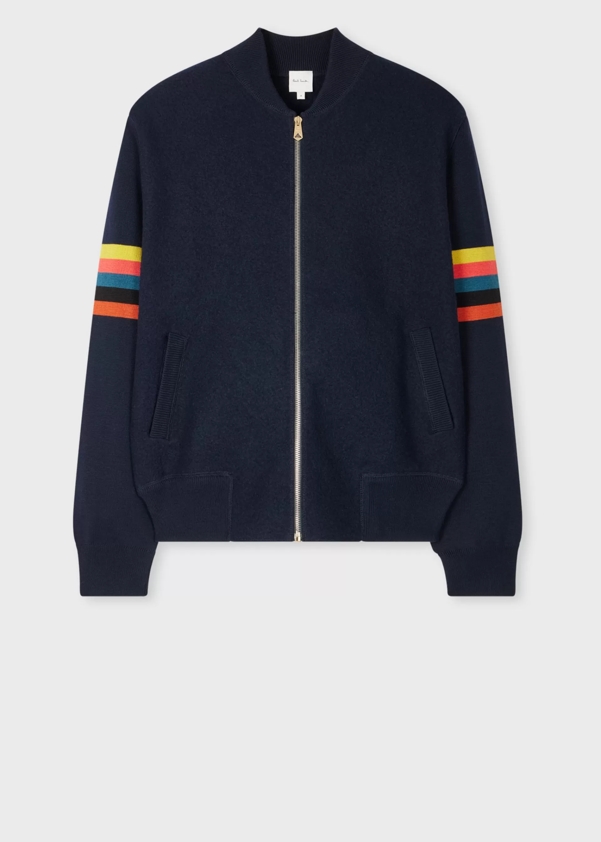 Wool 'Artist Stripe' Zip Bomber Jacket>Paul Smith Best