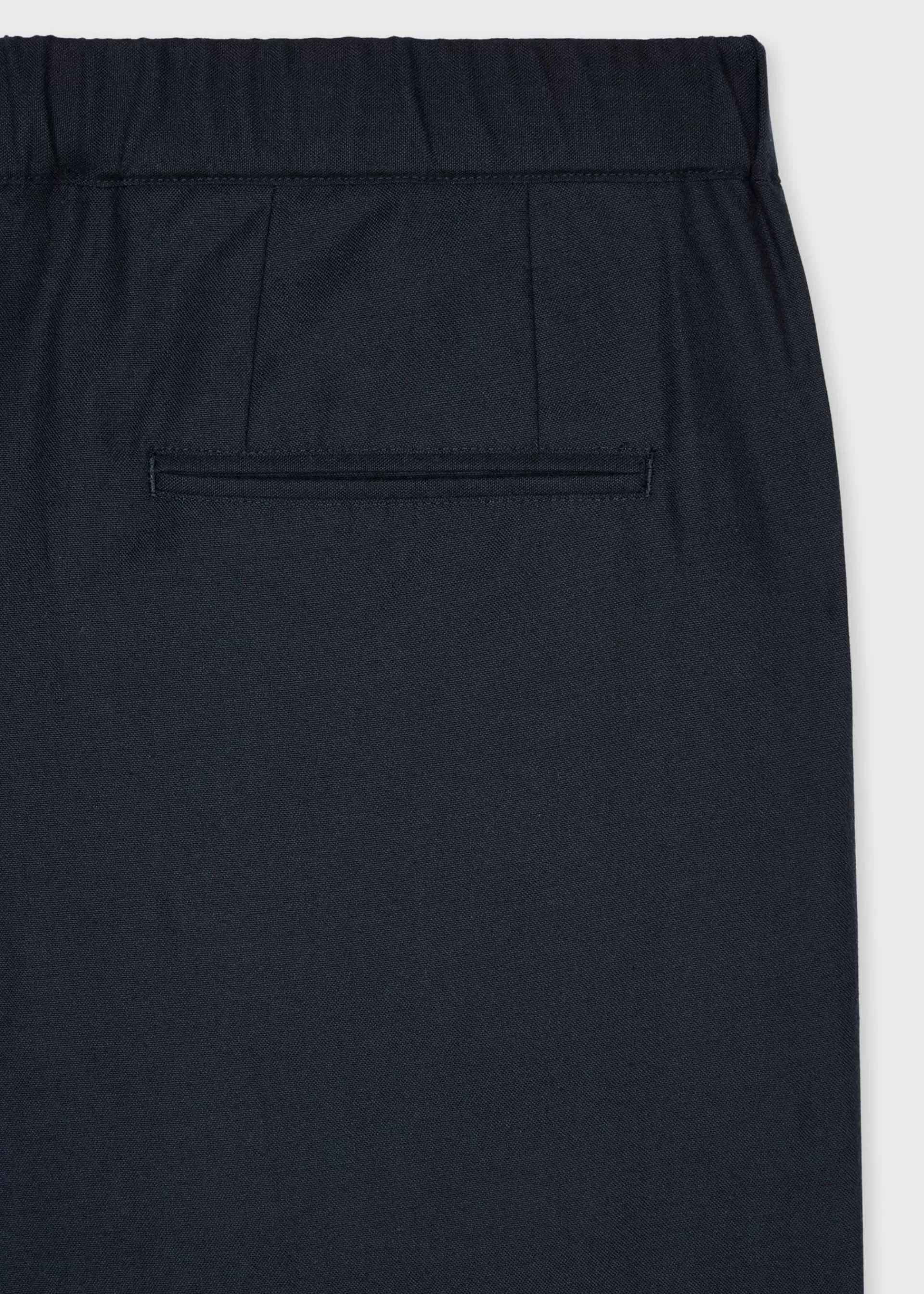 Wool-Blend Elasticated Waist Trousers>Paul Smith Outlet