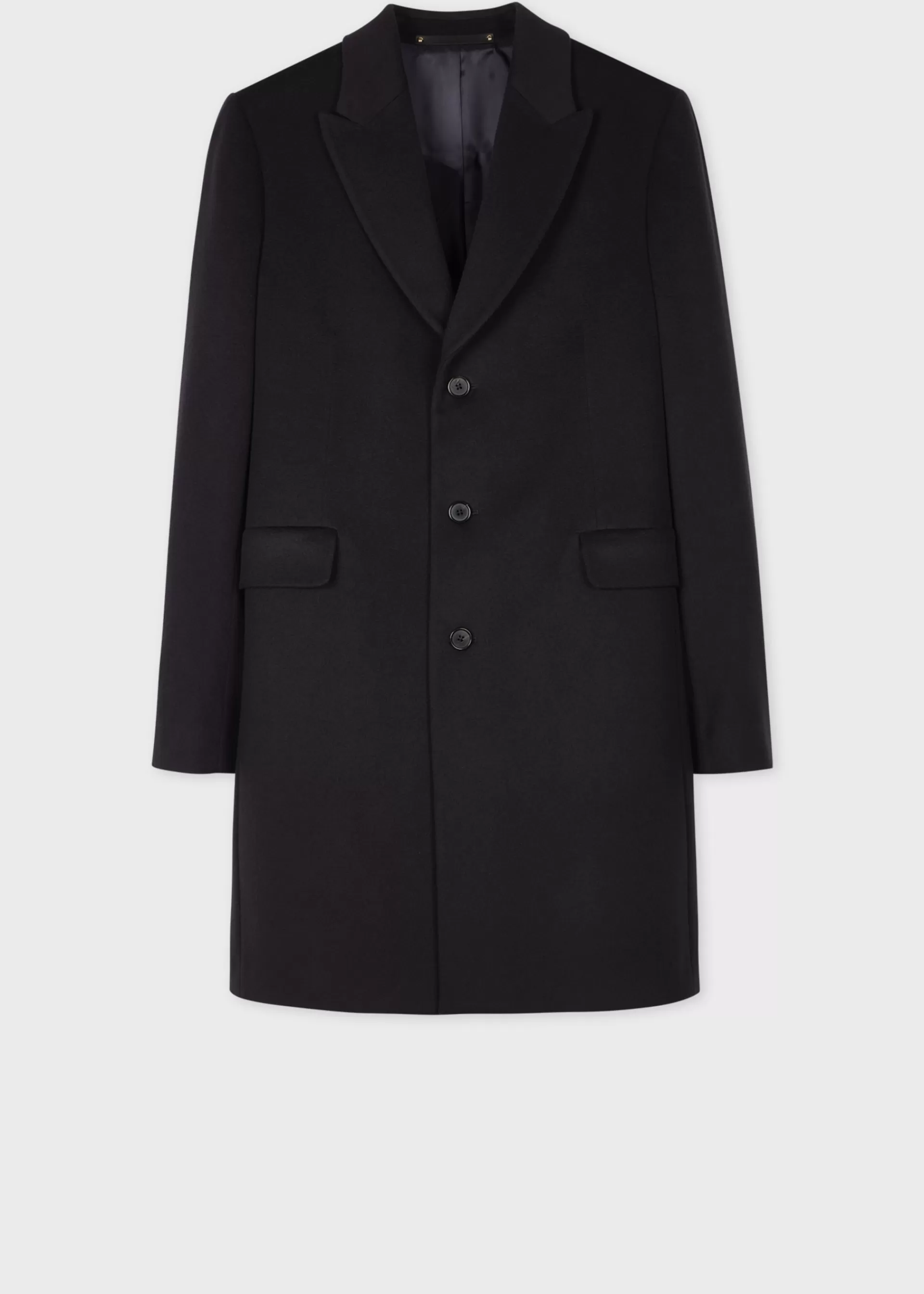 Wool-Cashmere Blend Epsom Coat>Paul Smith Clearance