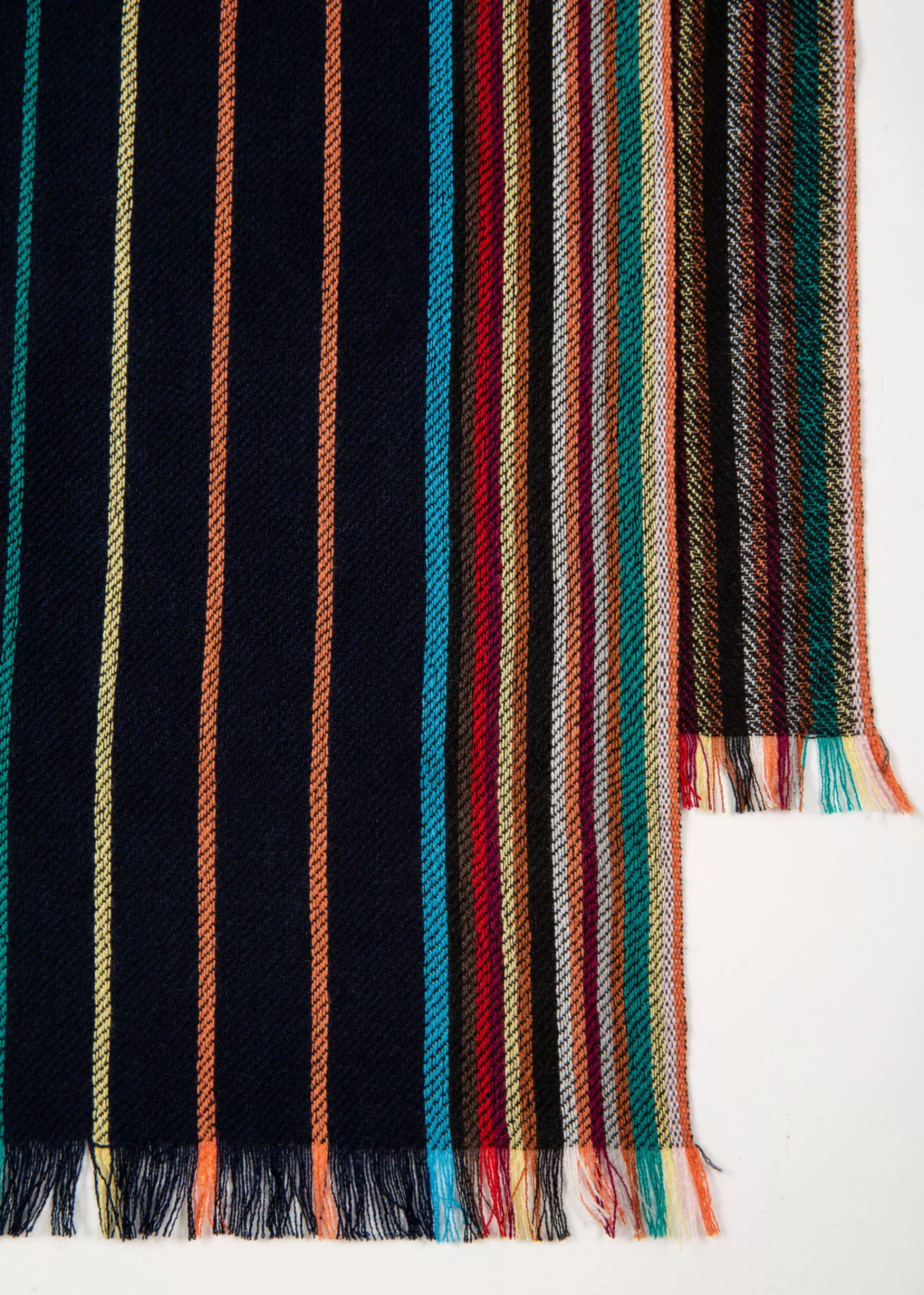 Wool-Silk 'Signature Stripe' Scarf>Paul Smith Best