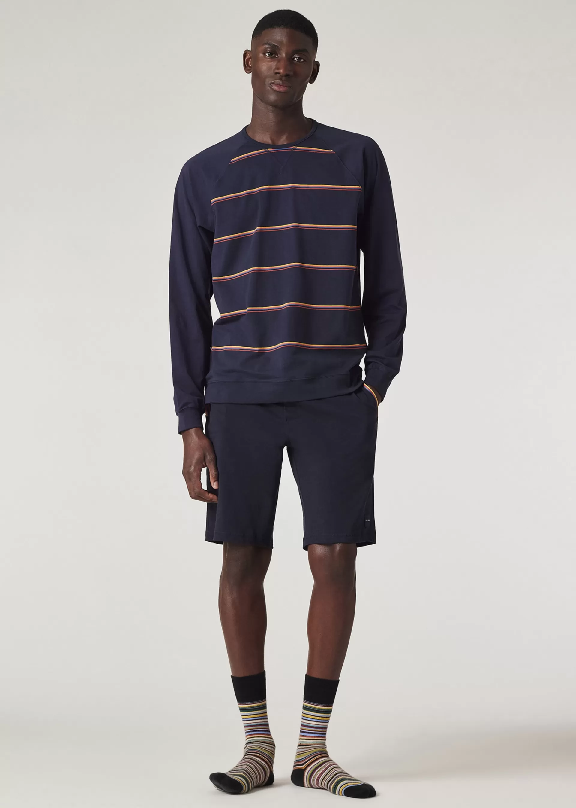 Yarn Dyed 'Artist Stripe' Lounge Top>Paul Smith Discount