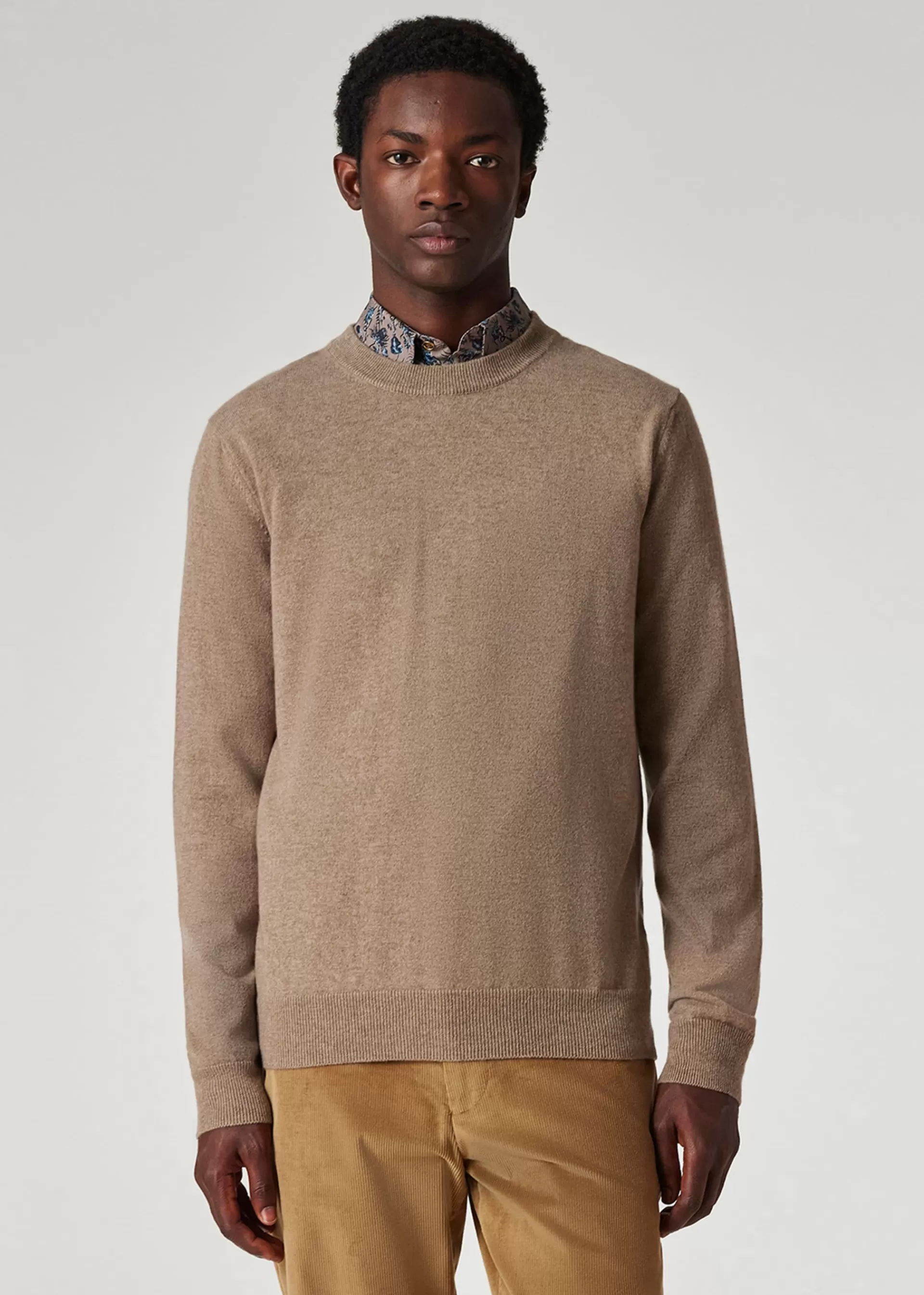 Cashmere Crew Neck Sweater>Paul Smith Shop