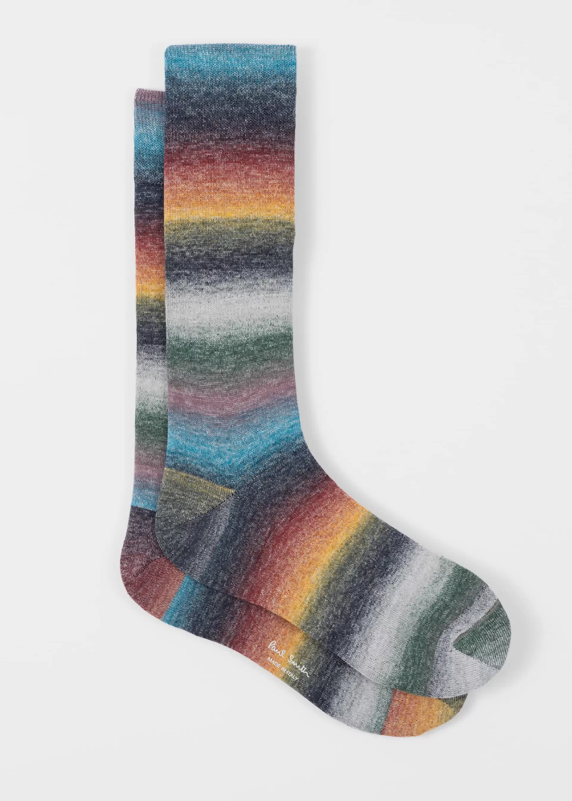 Ombre 'Signature Stripe' Socks>Paul Smith Flash Sale