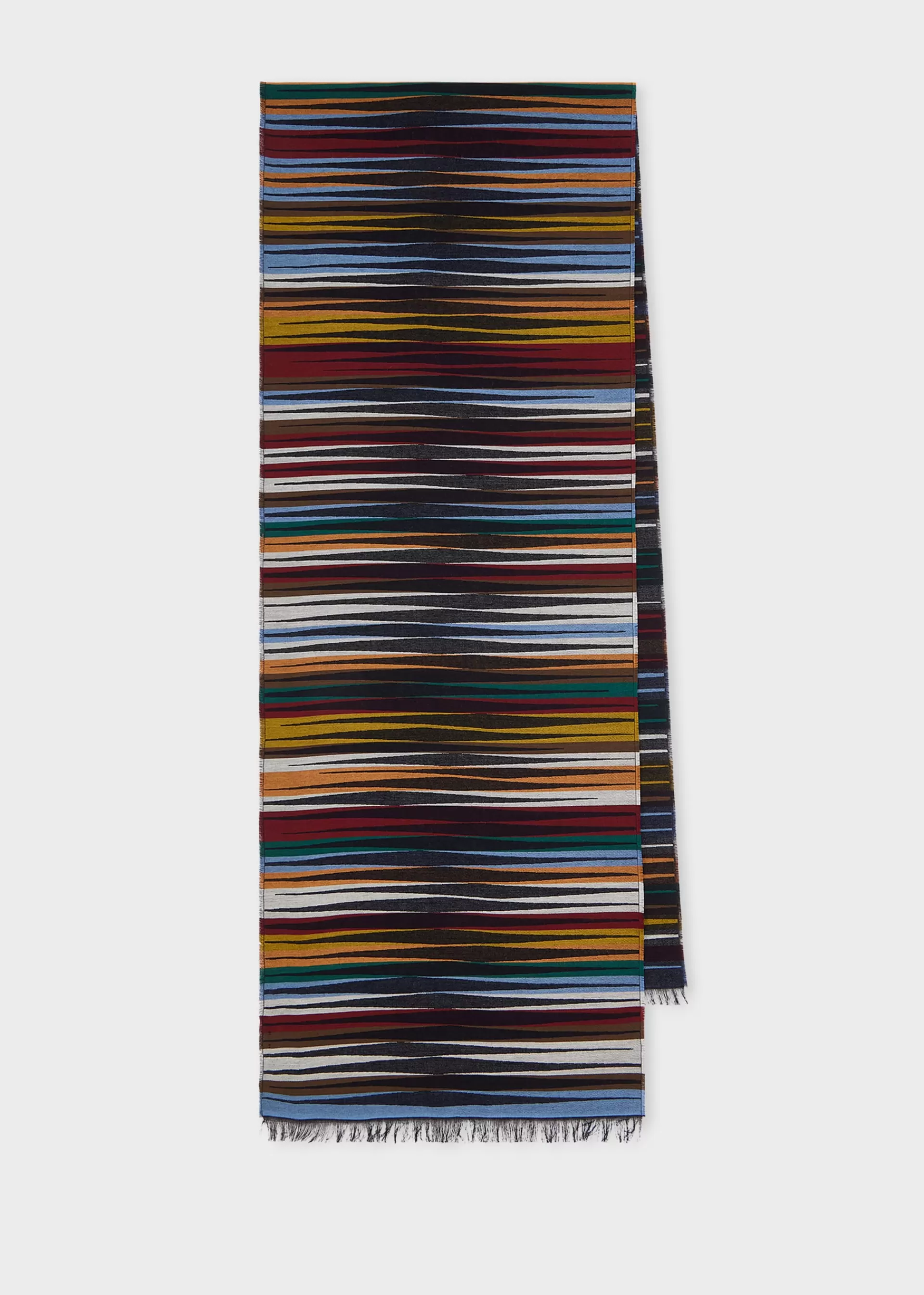 Optic 'Signature Stripe' Scarf>Paul Smith Store
