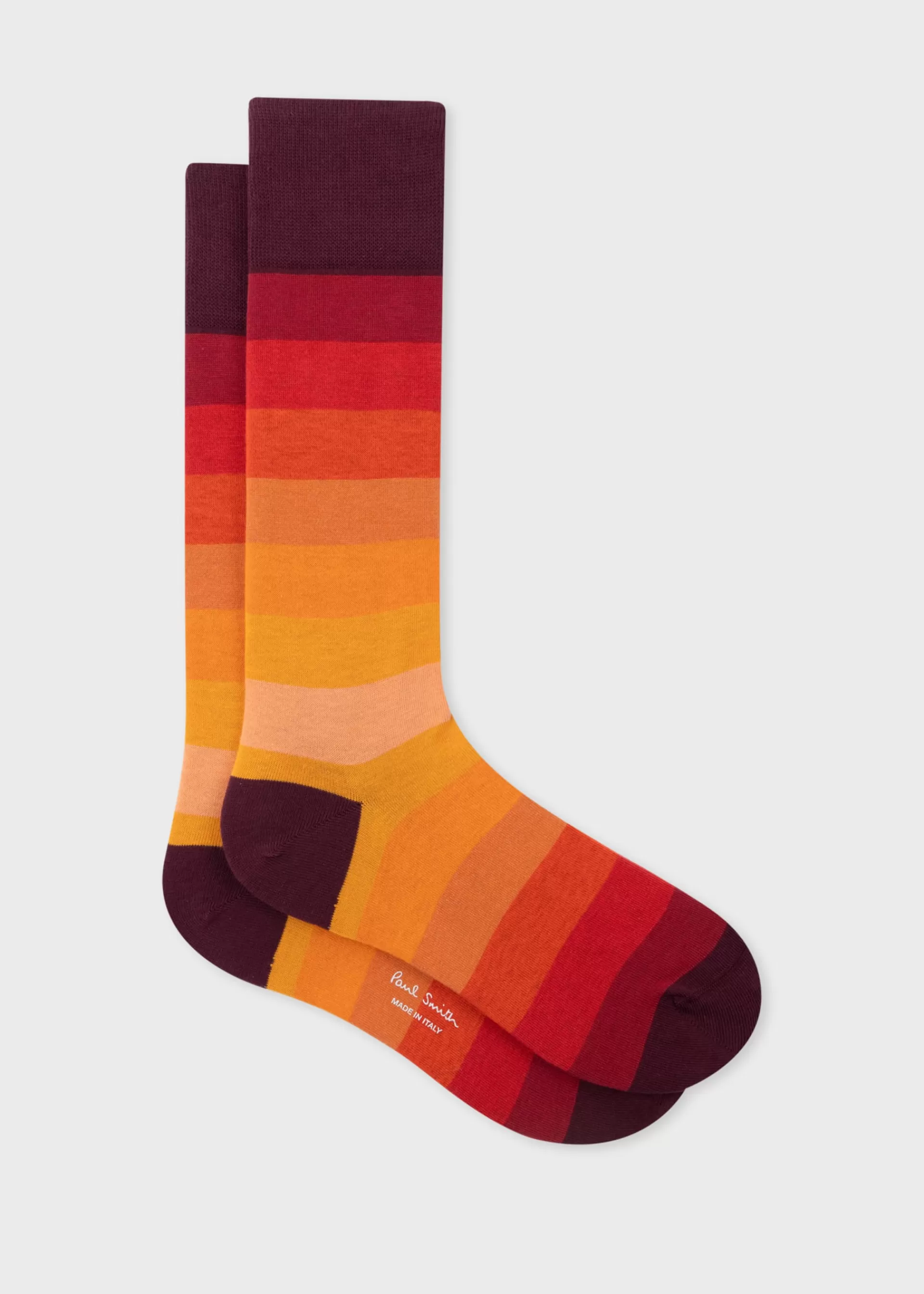 Gradient Stripe Socks>Paul Smith New