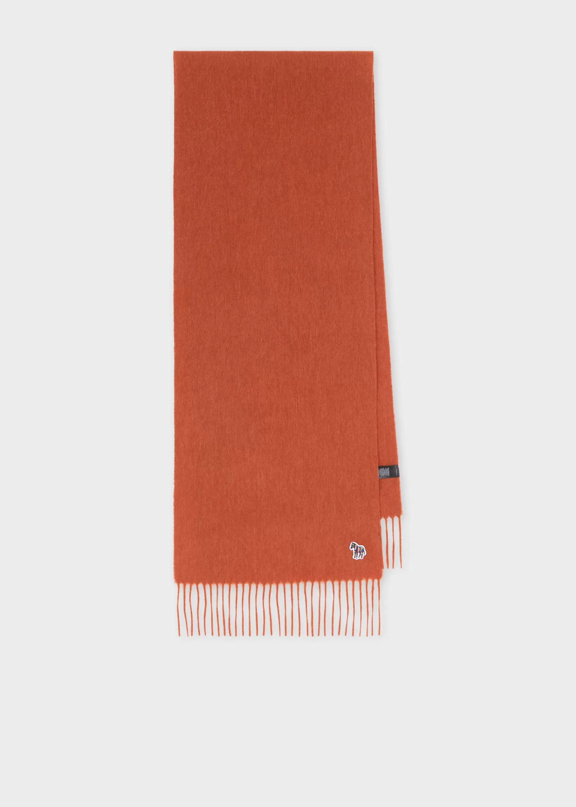 Lambswool Zebra Logo Scarf>Paul Smith Outlet