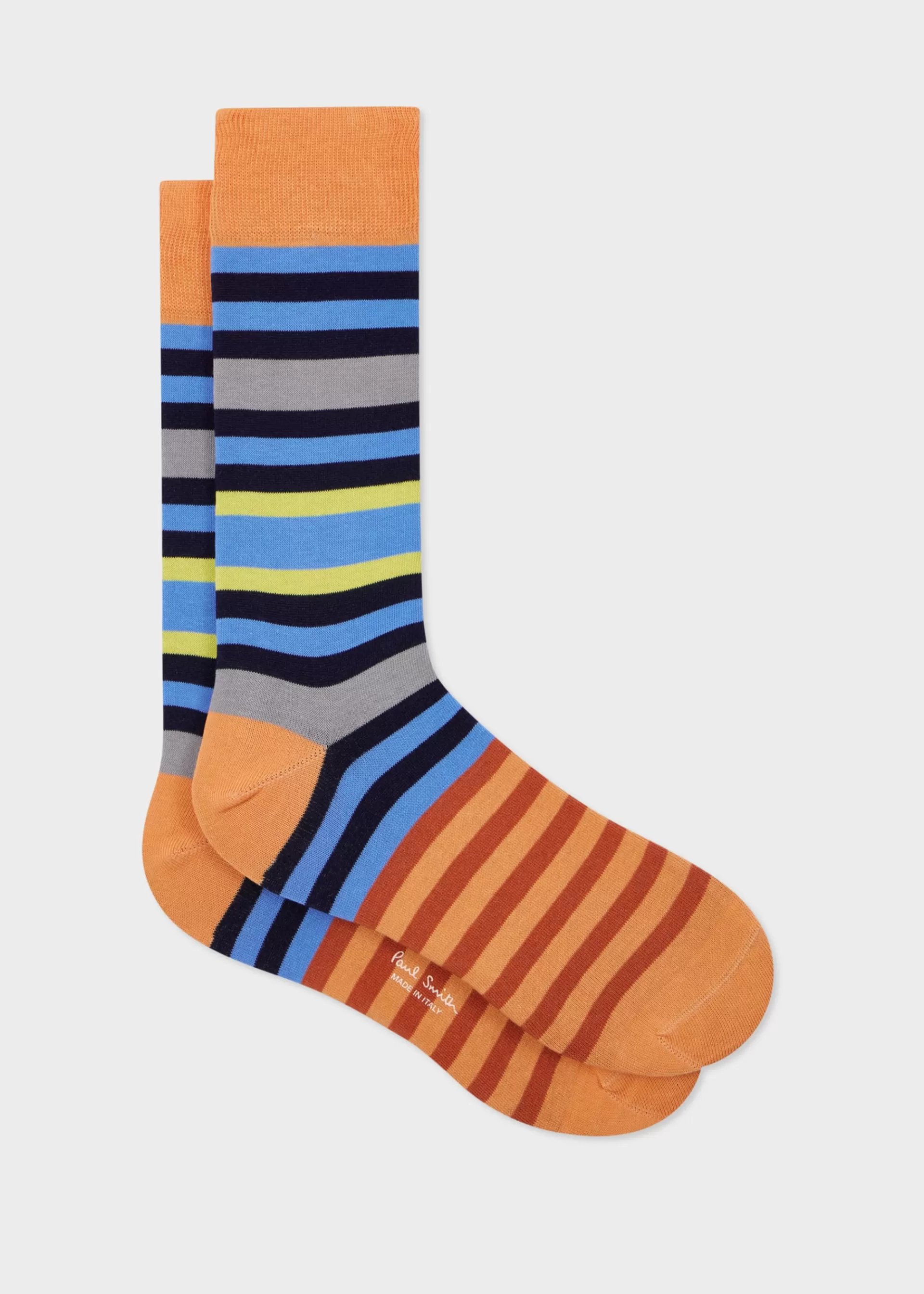 Multi-Stripe Cotton-Blend Socks>Paul Smith Cheap