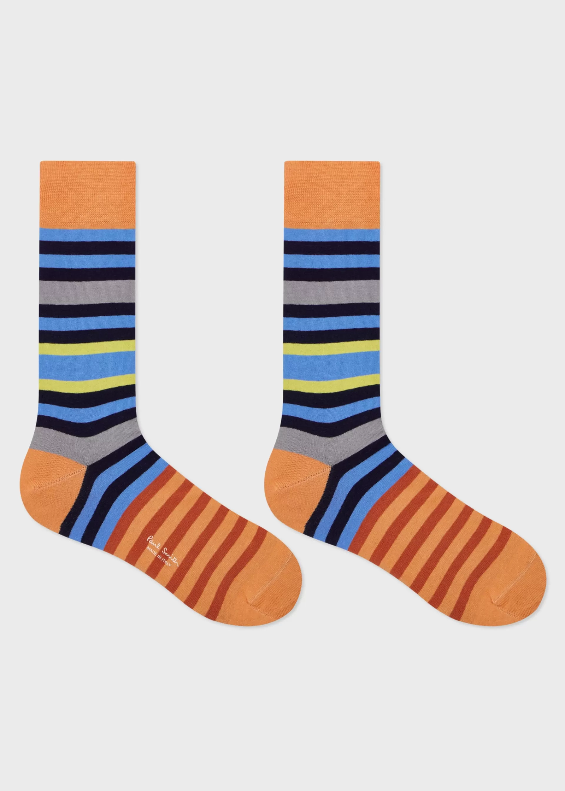 Multi-Stripe Cotton-Blend Socks>Paul Smith Cheap