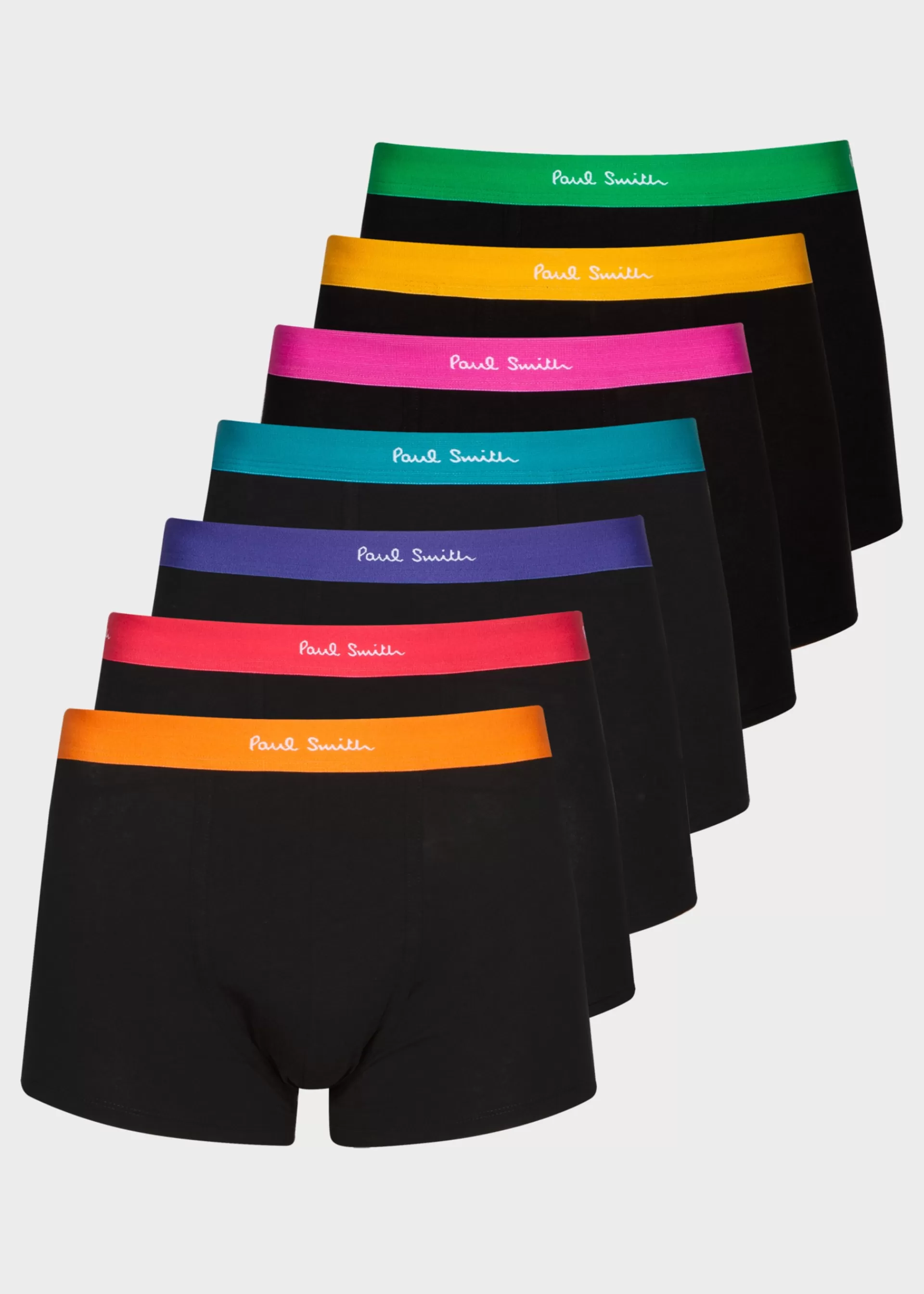 Organic-Cotton Boxer Briefs Seven Pack>Paul Smith Clearance