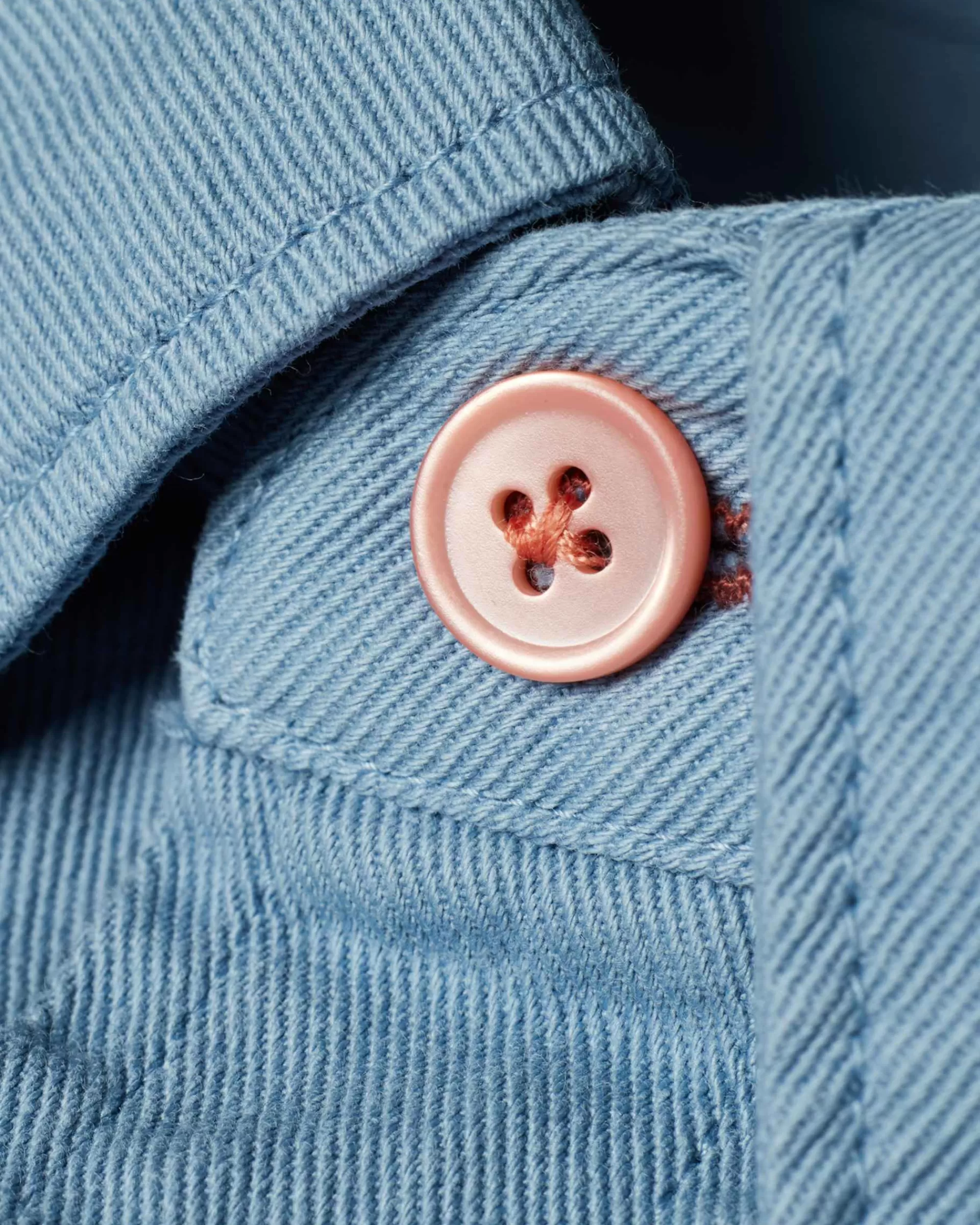 Pale Blue Organic Cotton Twill 'Broad Stripe Zebra' Shirt>Paul Smith Best Sale