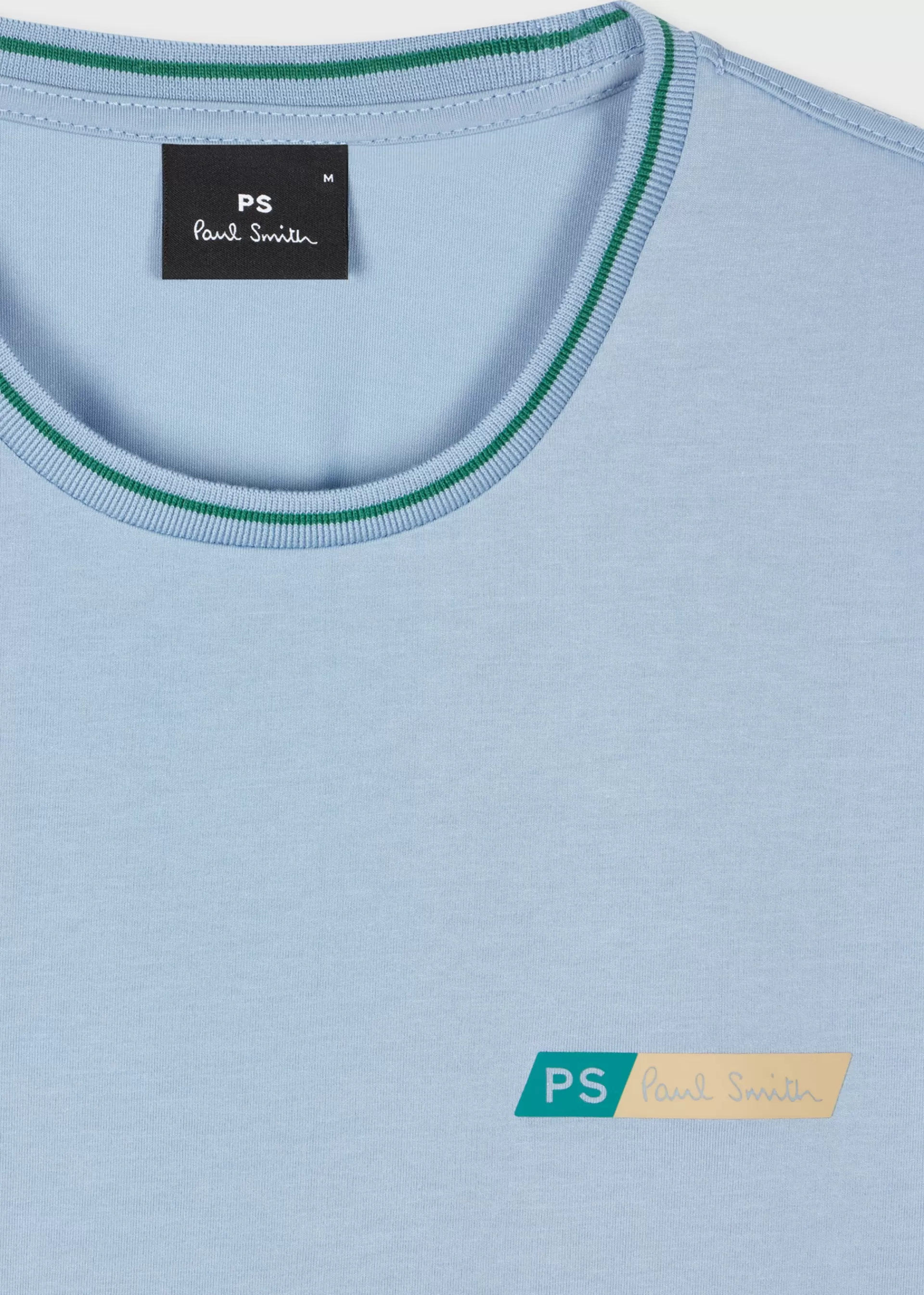 Pale Regular-Fit Cotton Logo T-Shirt>Paul Smith Store