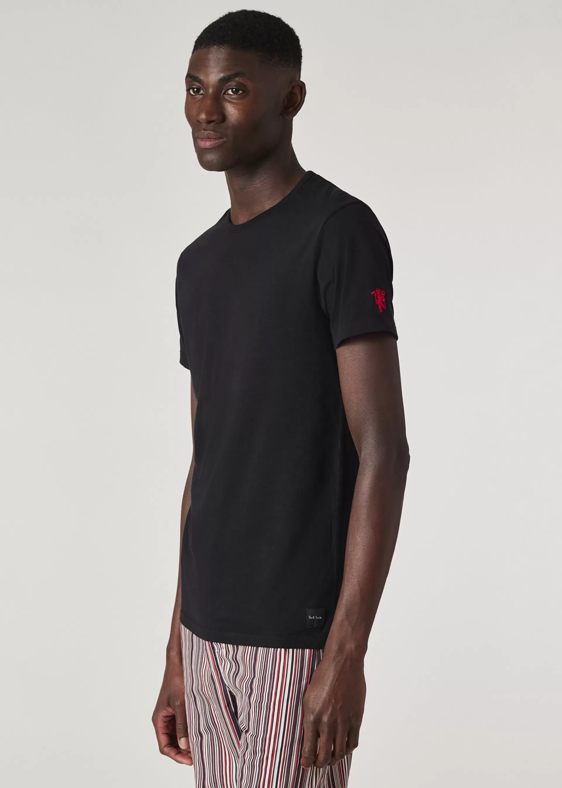 for Manchester United - 'Signature Stripe' Pyjama T-Shirt Set>Paul Smith Shop