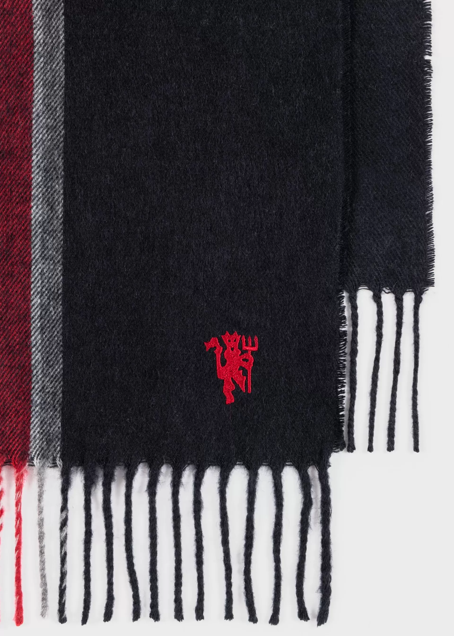 for Manchester United – Central Stripe Scarf>Paul Smith Discount