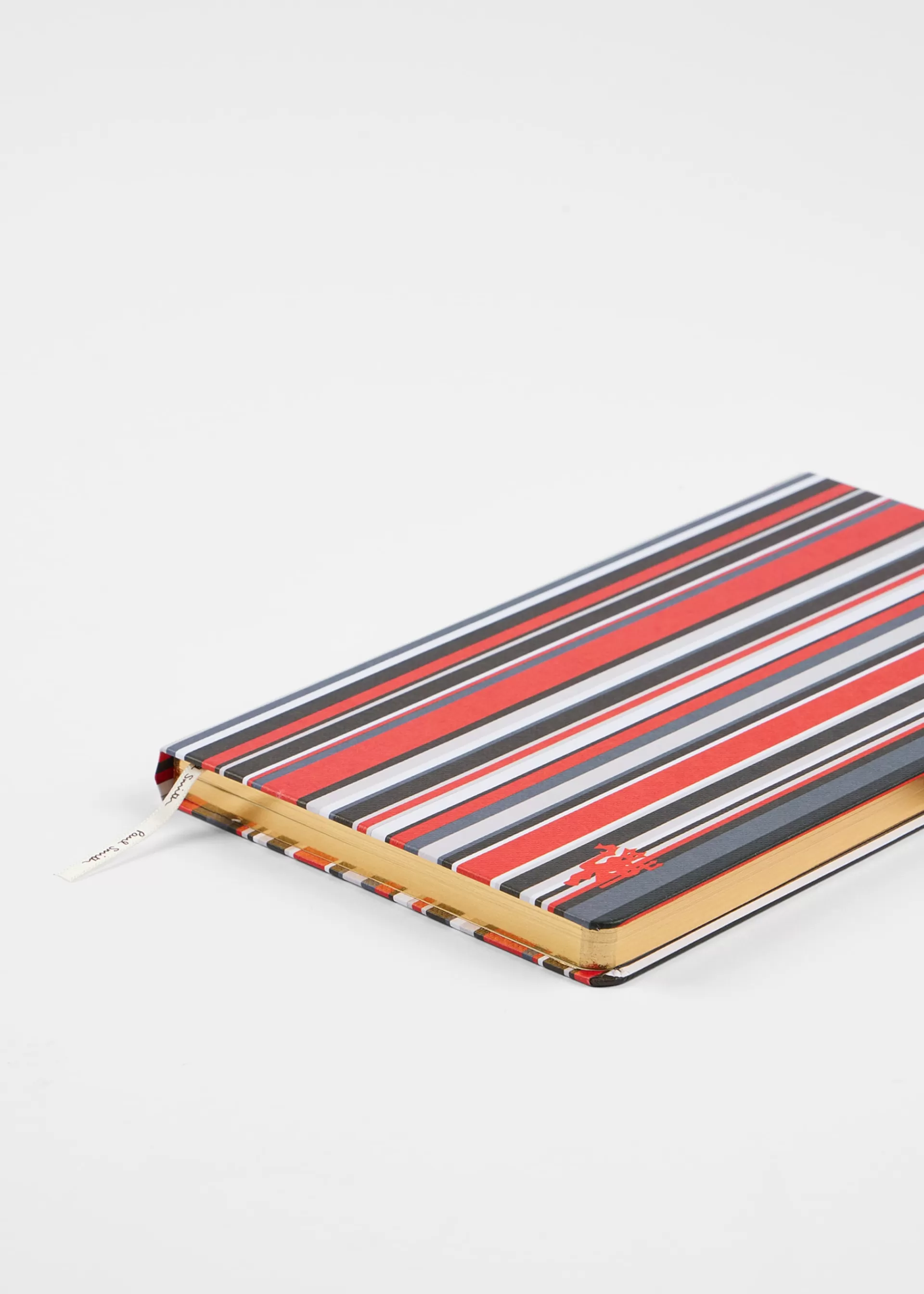 for Manchester United - Red 'Signature Stripe' Notebook>Paul Smith Shop