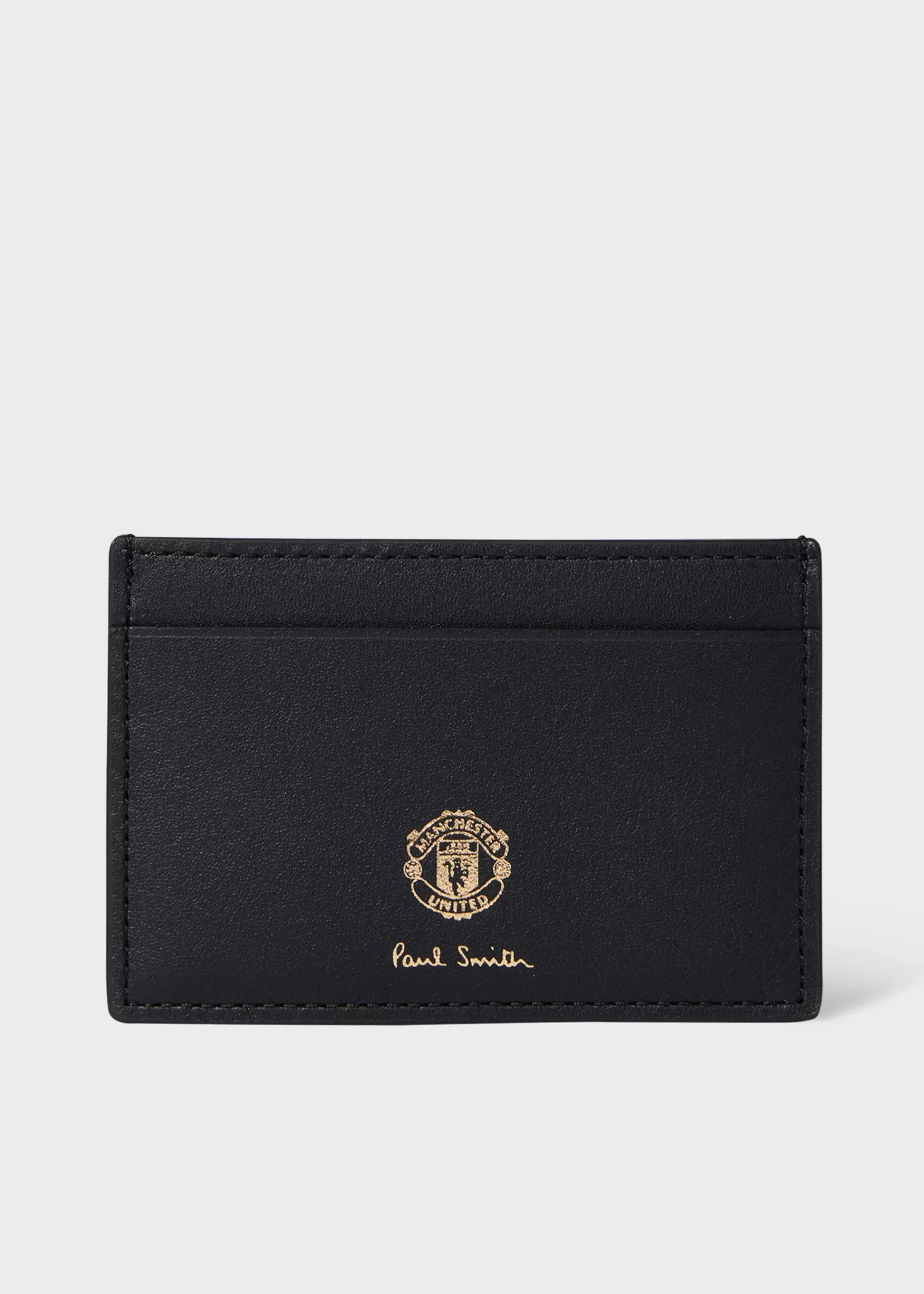 for Manchester United - 'Stretford End' Leather Card Holder>Paul Smith Best
