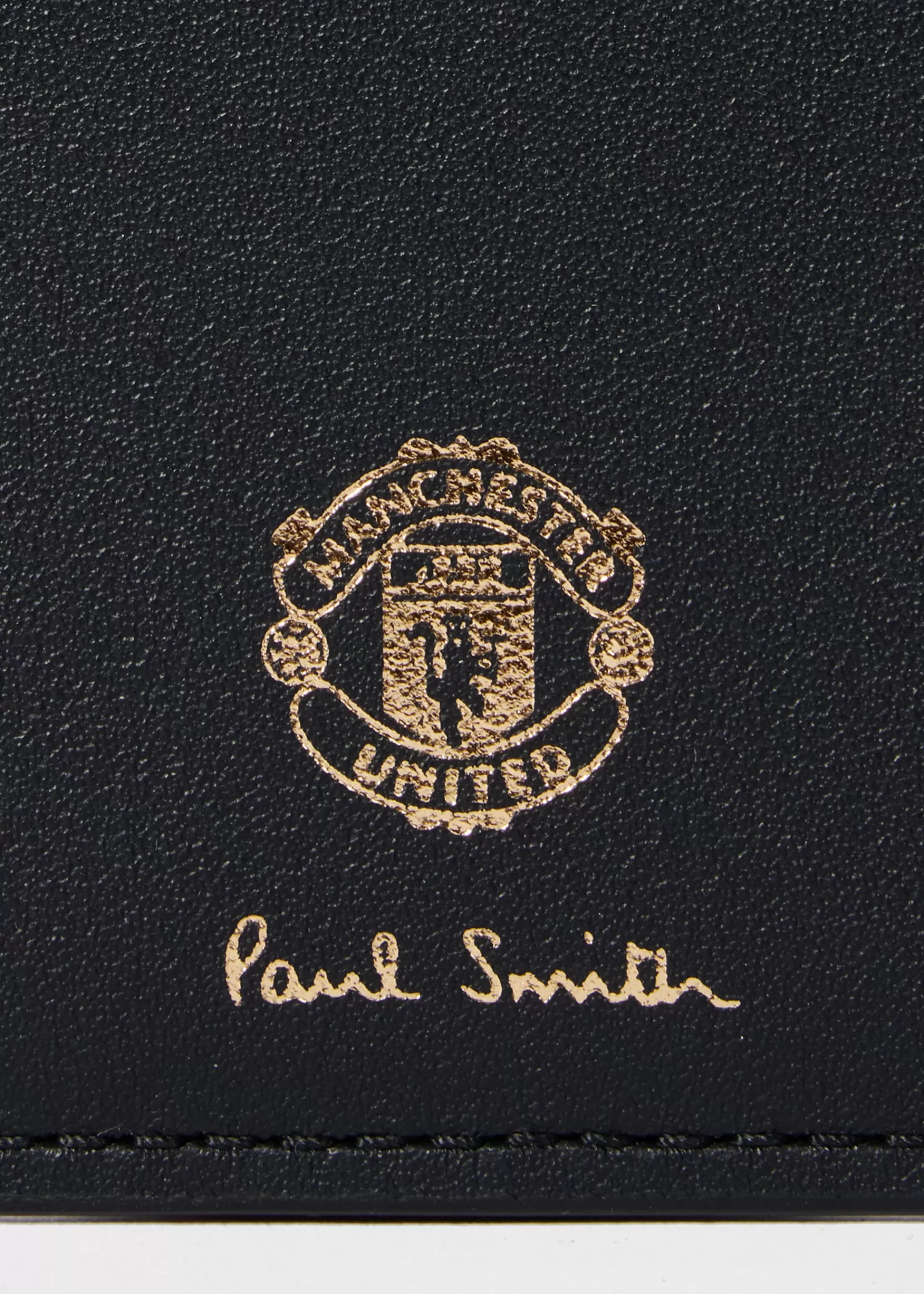 for Manchester United - 'Stretford End' Leather Card Holder>Paul Smith Best
