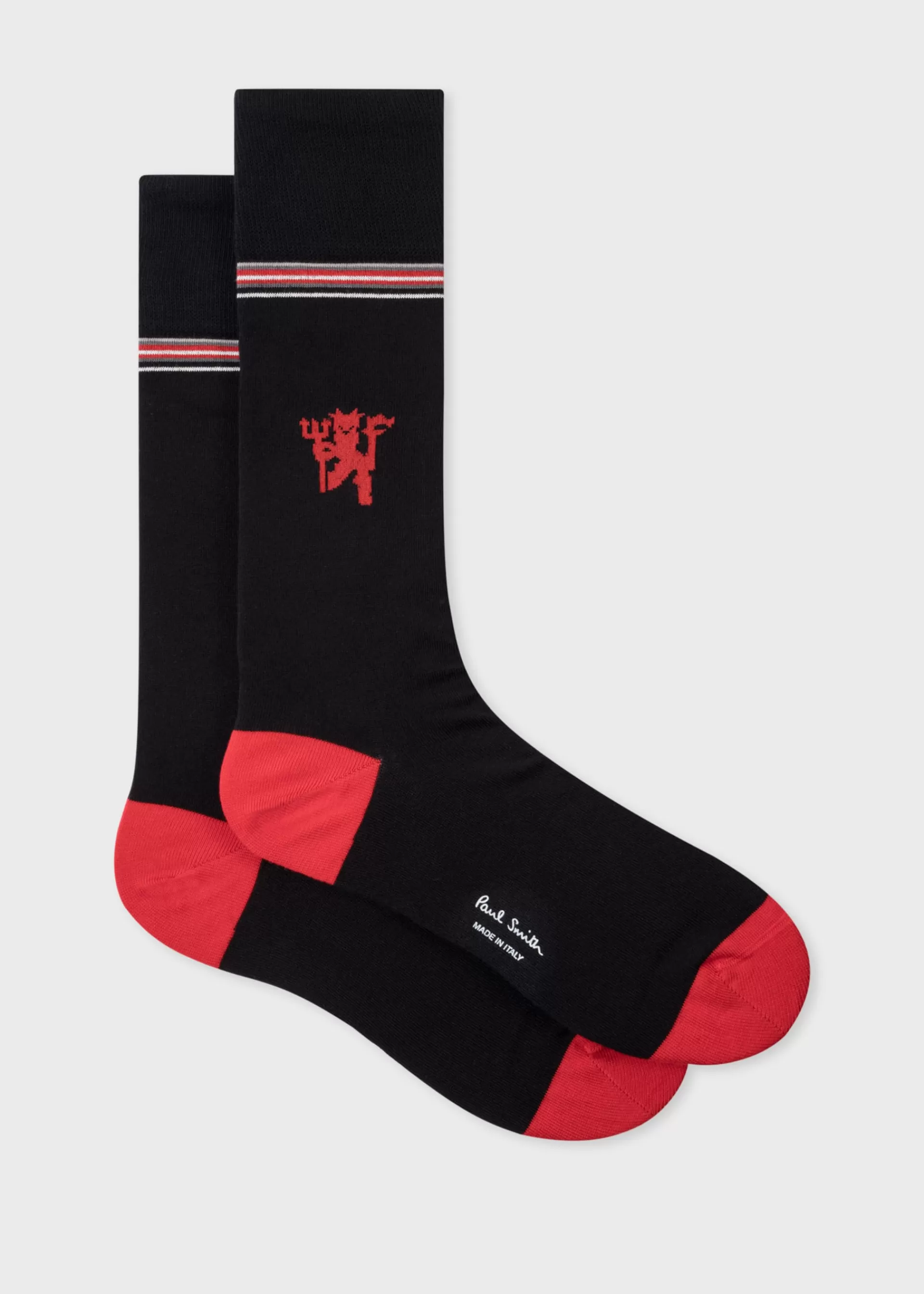for Manchester United - 'Stretford End' Notebook & 'Red Devil' Socks Gift Set>Paul Smith Store