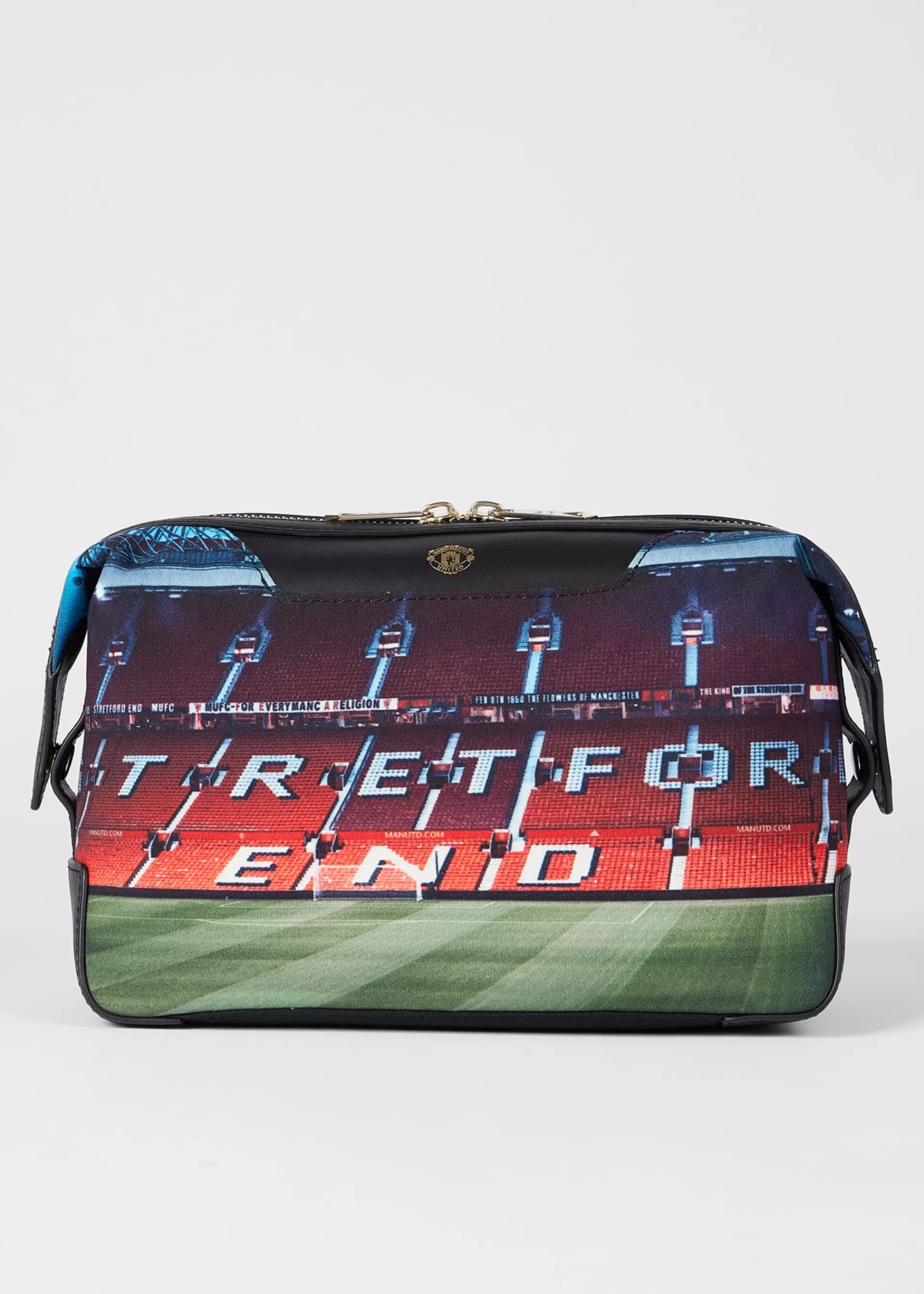 for Manchester United - 'Stretford End' Wash Bag>Paul Smith Flash Sale