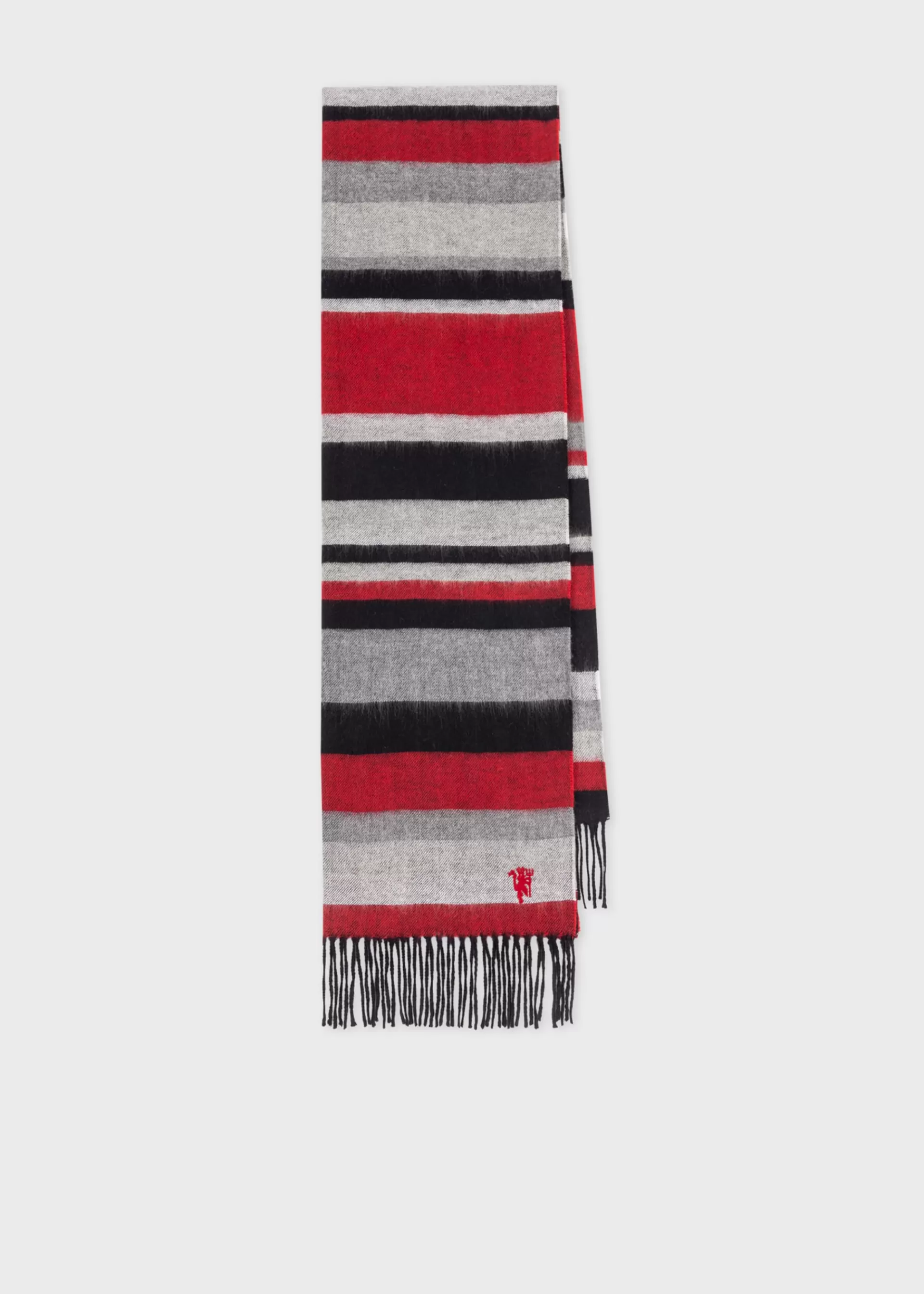 for Manchester United - Wool-Blend Stripe Scarf>Paul Smith Shop