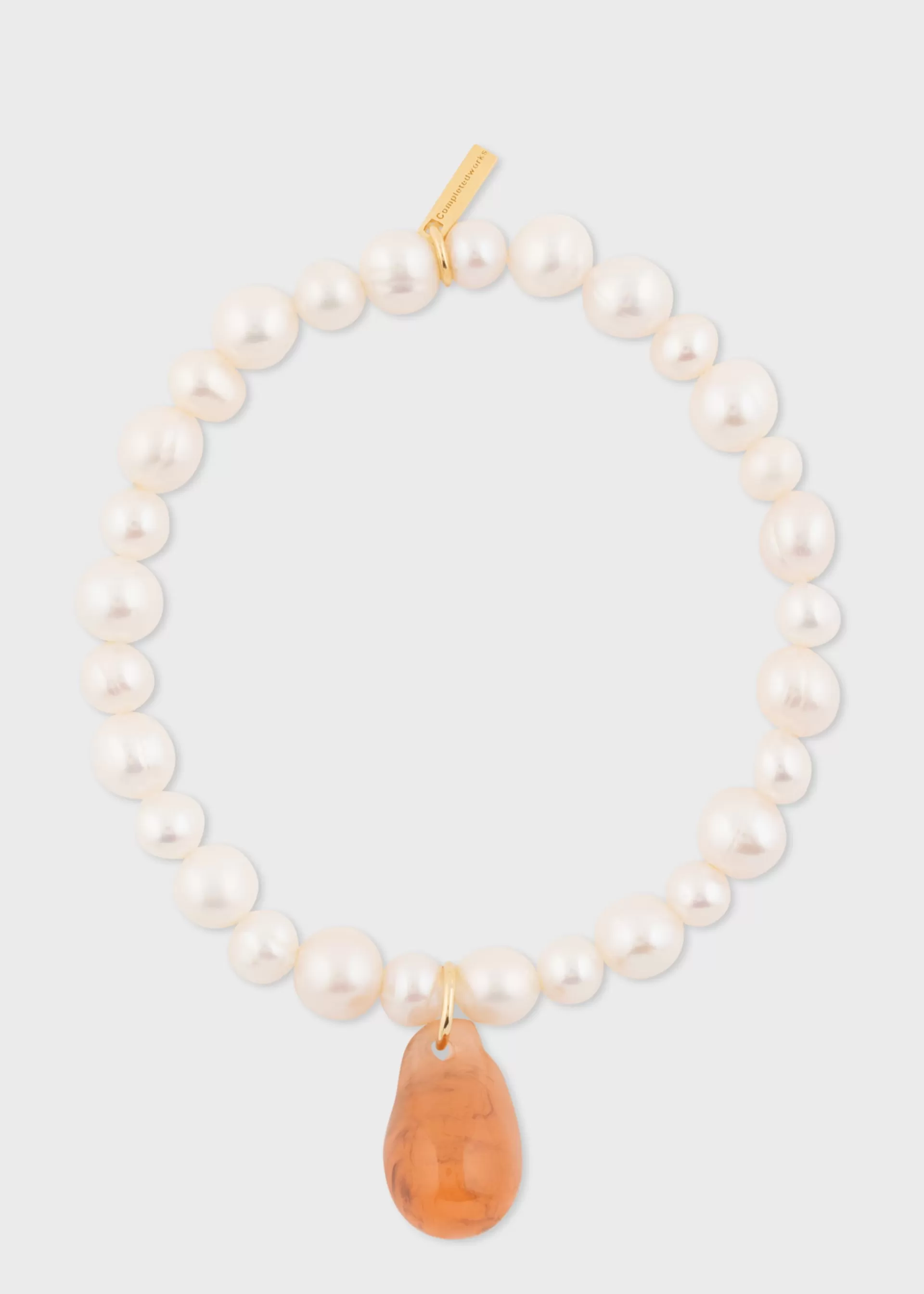 Pearl & Bio Resin Gold Vermeil Bracelet by Completedworks>Paul Smith Online