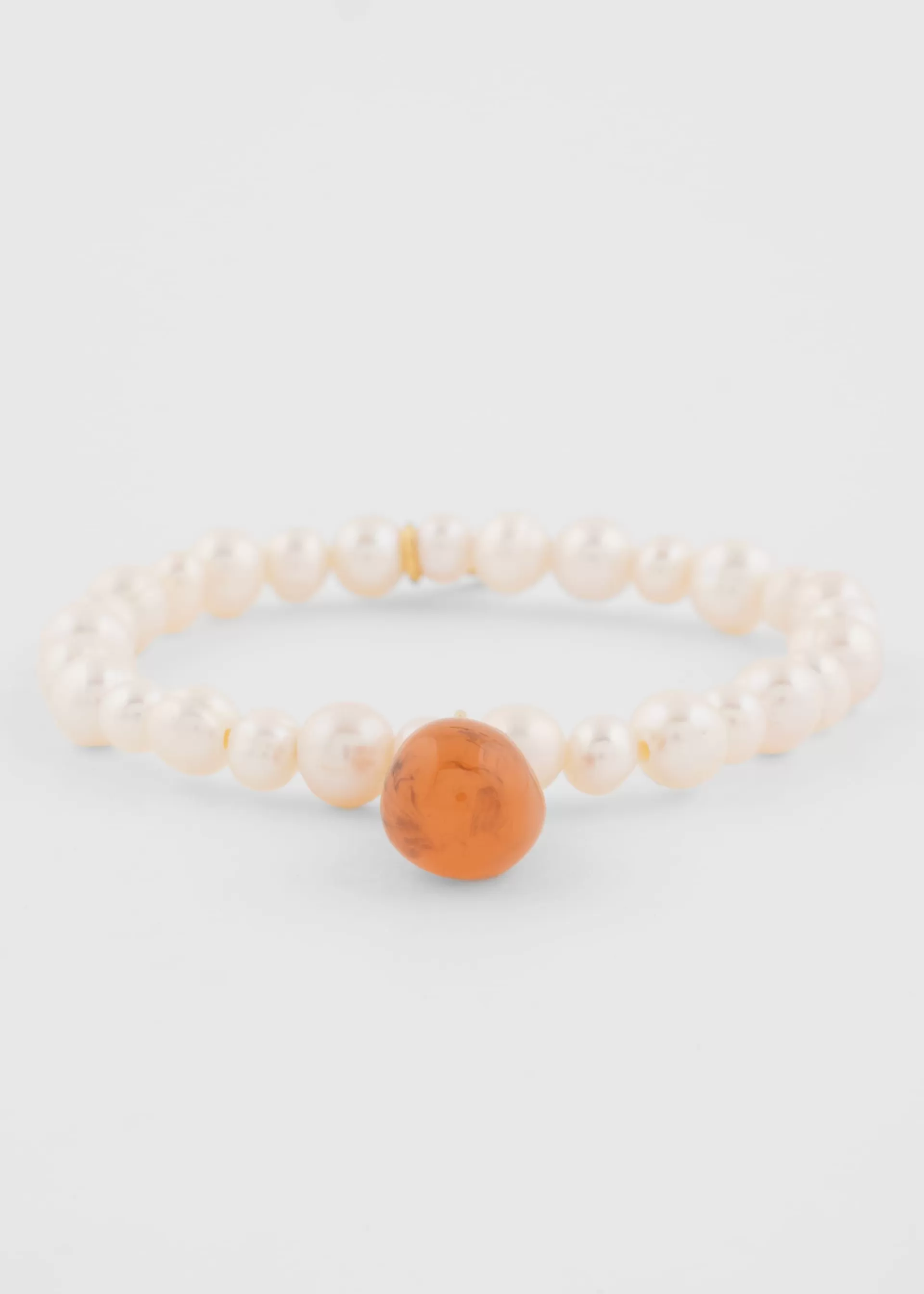 Pearl & Bio Resin Gold Vermeil Bracelet by Completedworks>Paul Smith Online