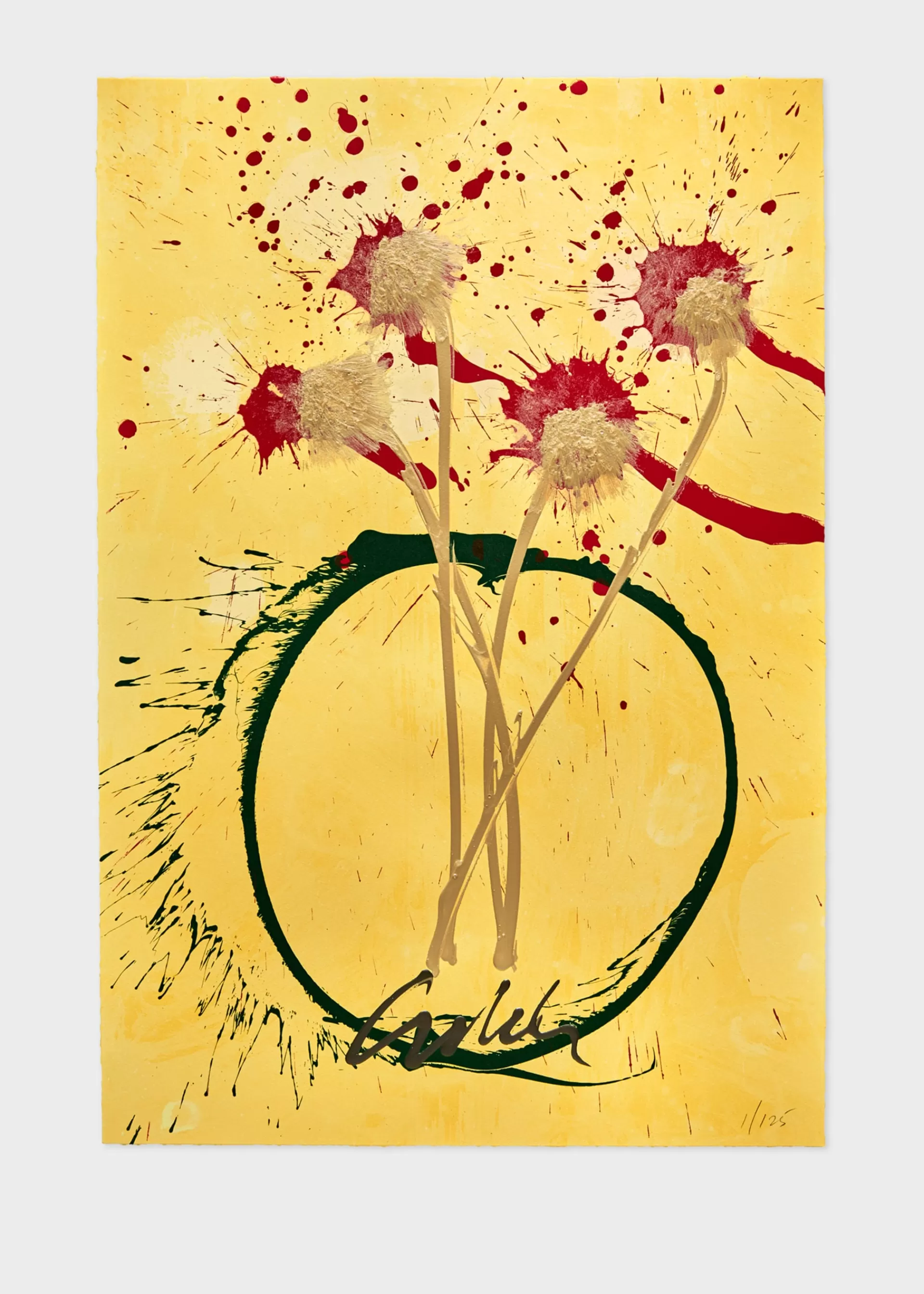 Pearl Blossom' 2017, Intaglio/Lithograph with handwork by Dale Chihuly>Paul Smith Best