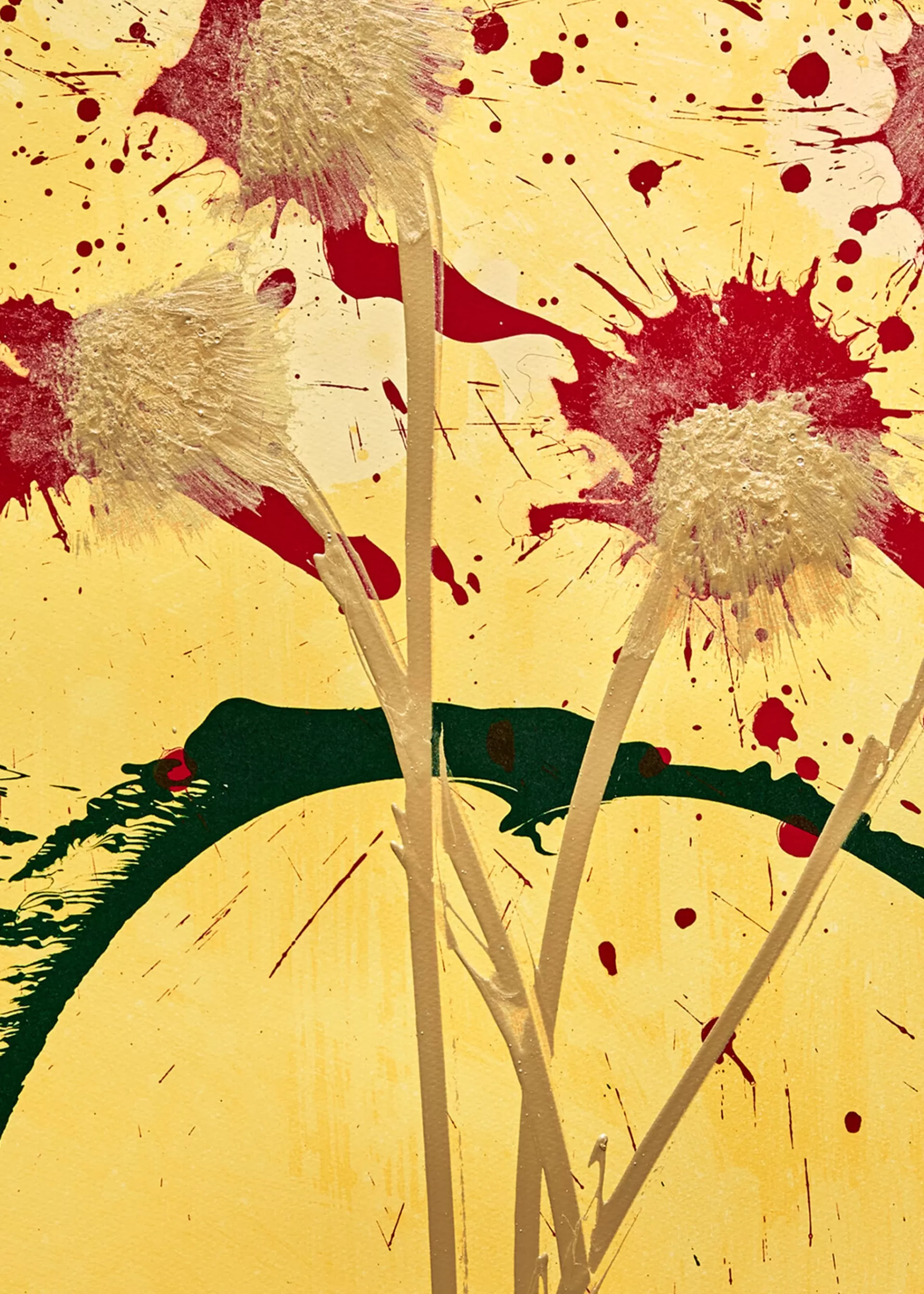 Pearl Blossom' 2017, Intaglio/Lithograph with handwork by Dale Chihuly>Paul Smith Best